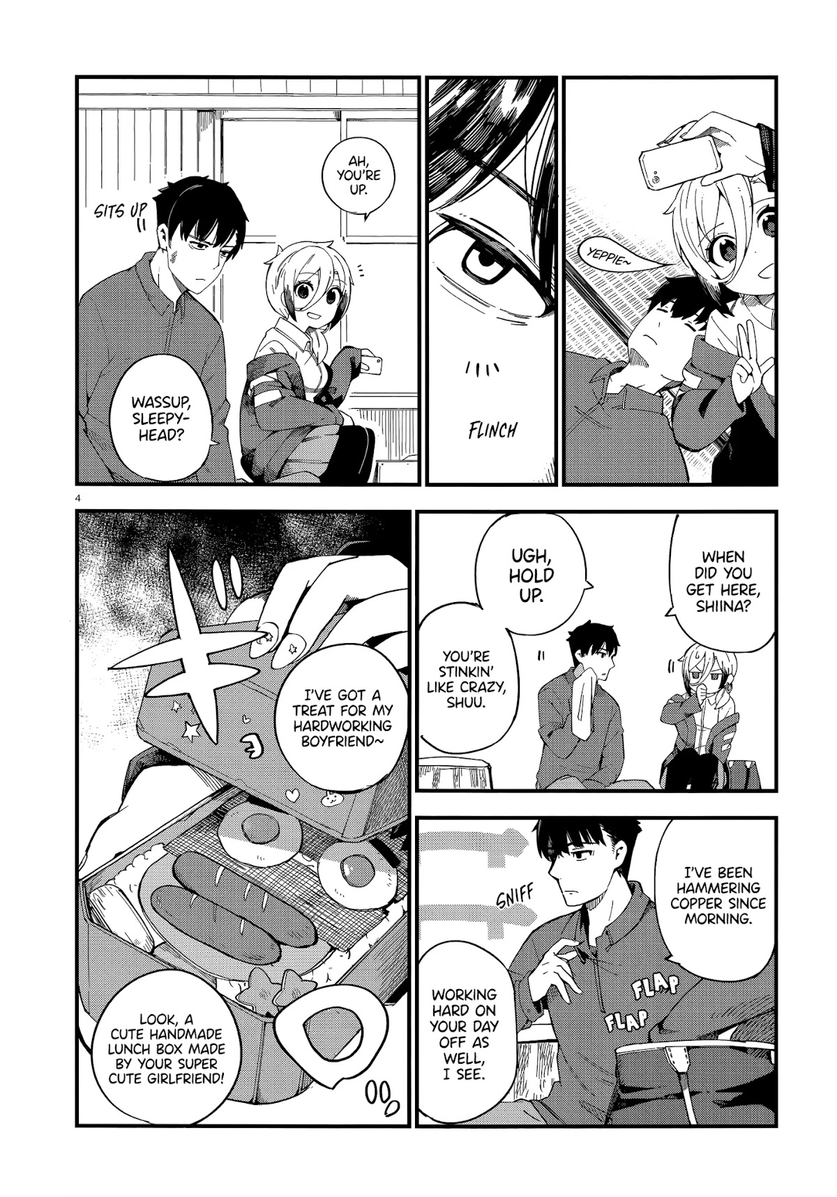 Cuprum's Bride Chapter 1 page 3 - Chapter 1: The Gyaru Got Proposed To