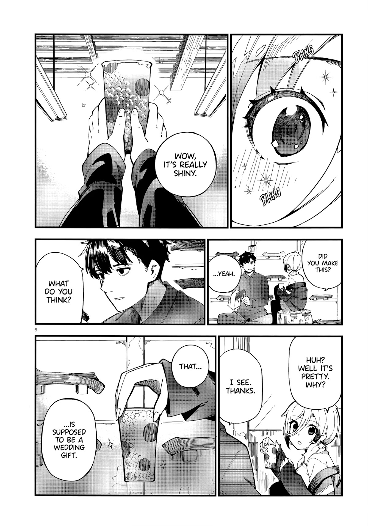Cuprum's Bride Chapter 1 page 5 - Chapter 1: The Gyaru Got Proposed To