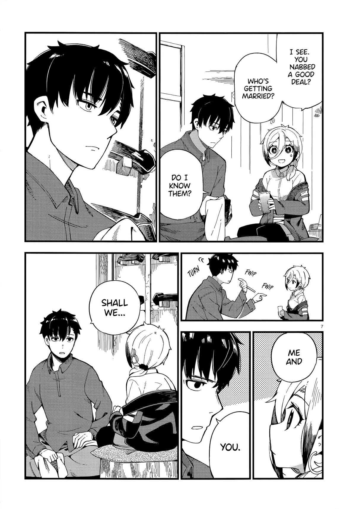 Cuprum's Bride Chapter 1 page 6 - Chapter 1: The Gyaru Got Proposed To