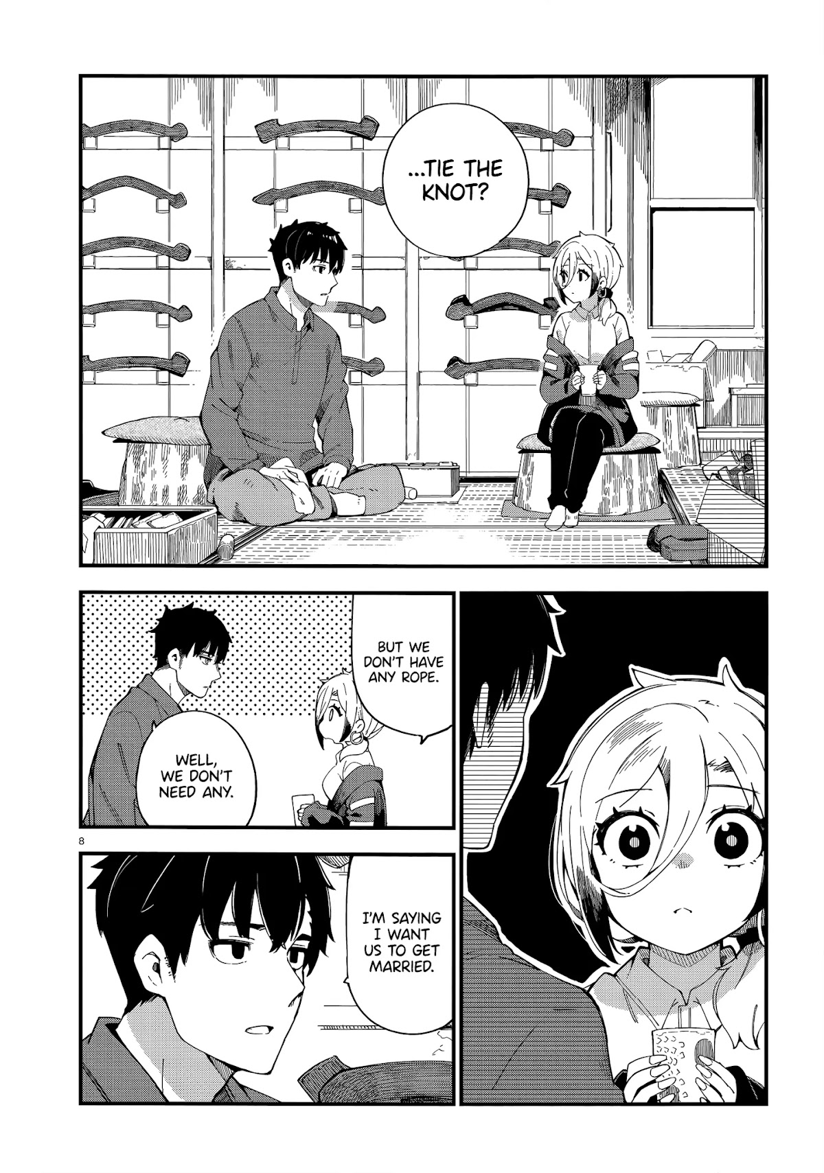 Cuprum's Bride Chapter 1 page 7 - Chapter 1: The Gyaru Got Proposed To
