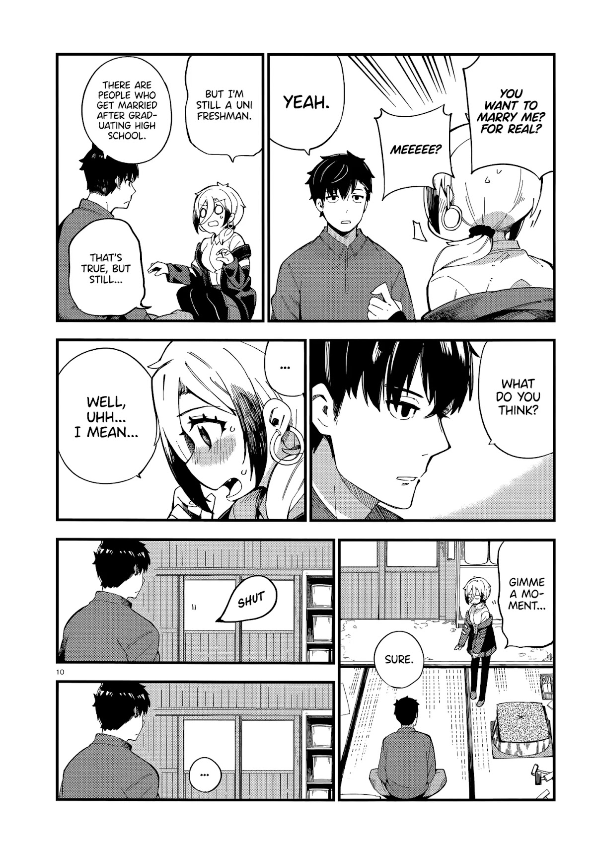 Cuprum's Bride Chapter 1 page 9 - Chapter 1: The Gyaru Got Proposed To