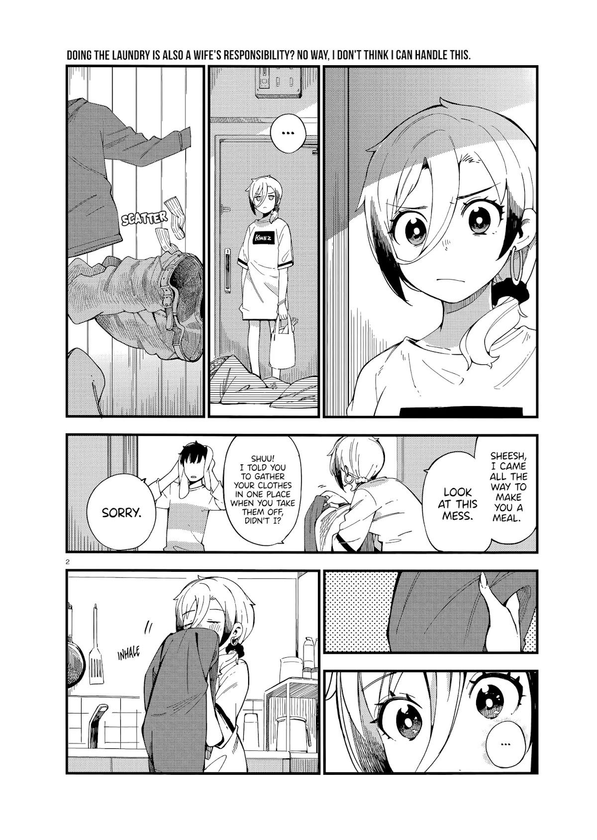 Cuprum's Bride Chapter 2 page 2 - Chapter 2: The Gyaru Got Groped