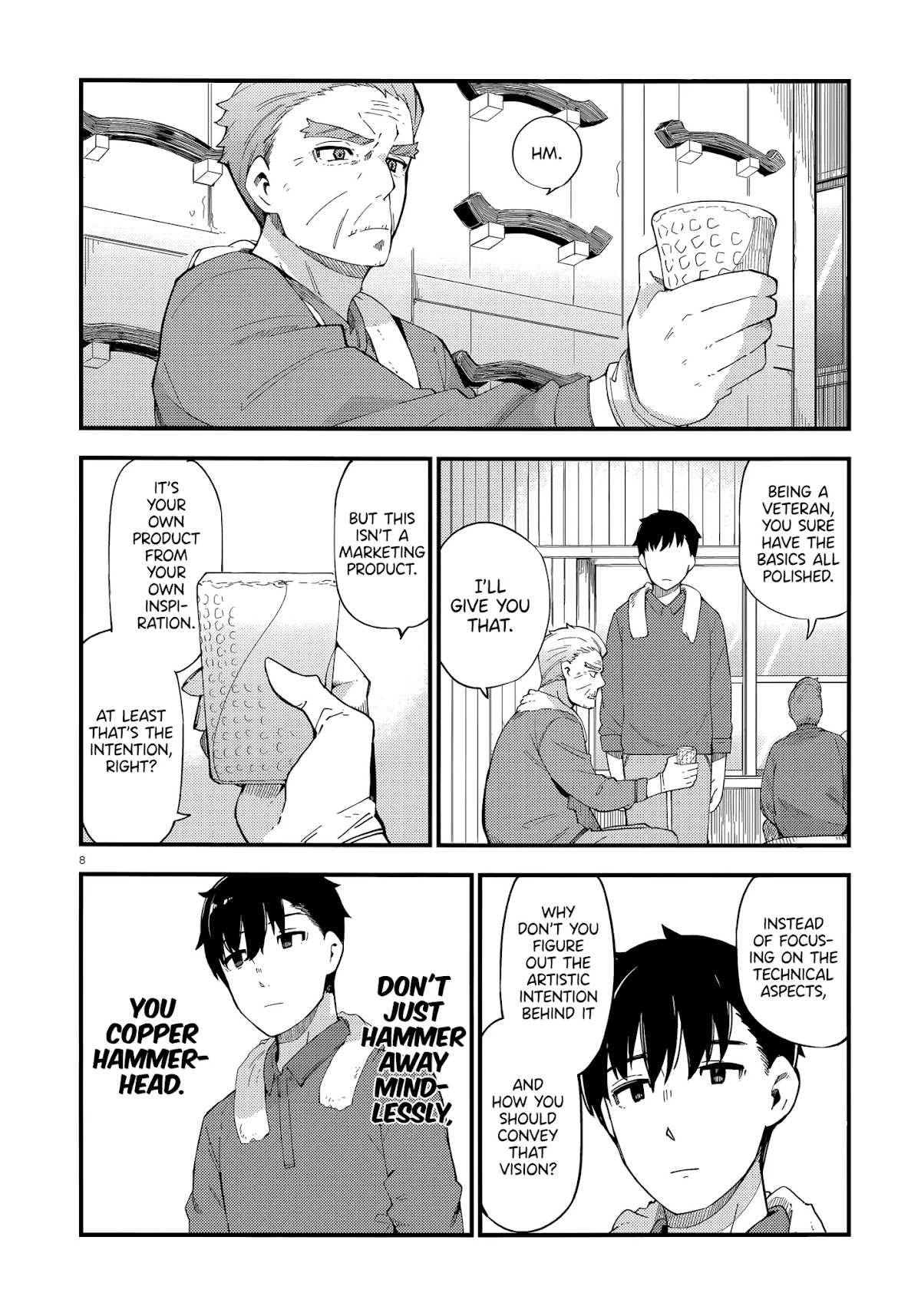 Cuprum's Bride Chapter 2 page 8 - Chapter 2: The Gyaru Got Groped