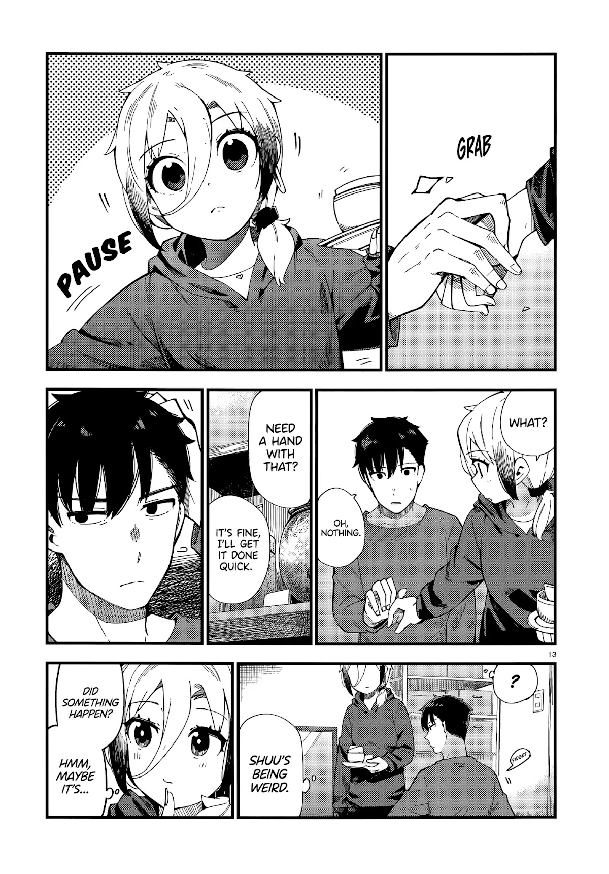 Cuprum's Bride Chapter 3 page 13 - Chapter 3: The Gyaru and the Heat