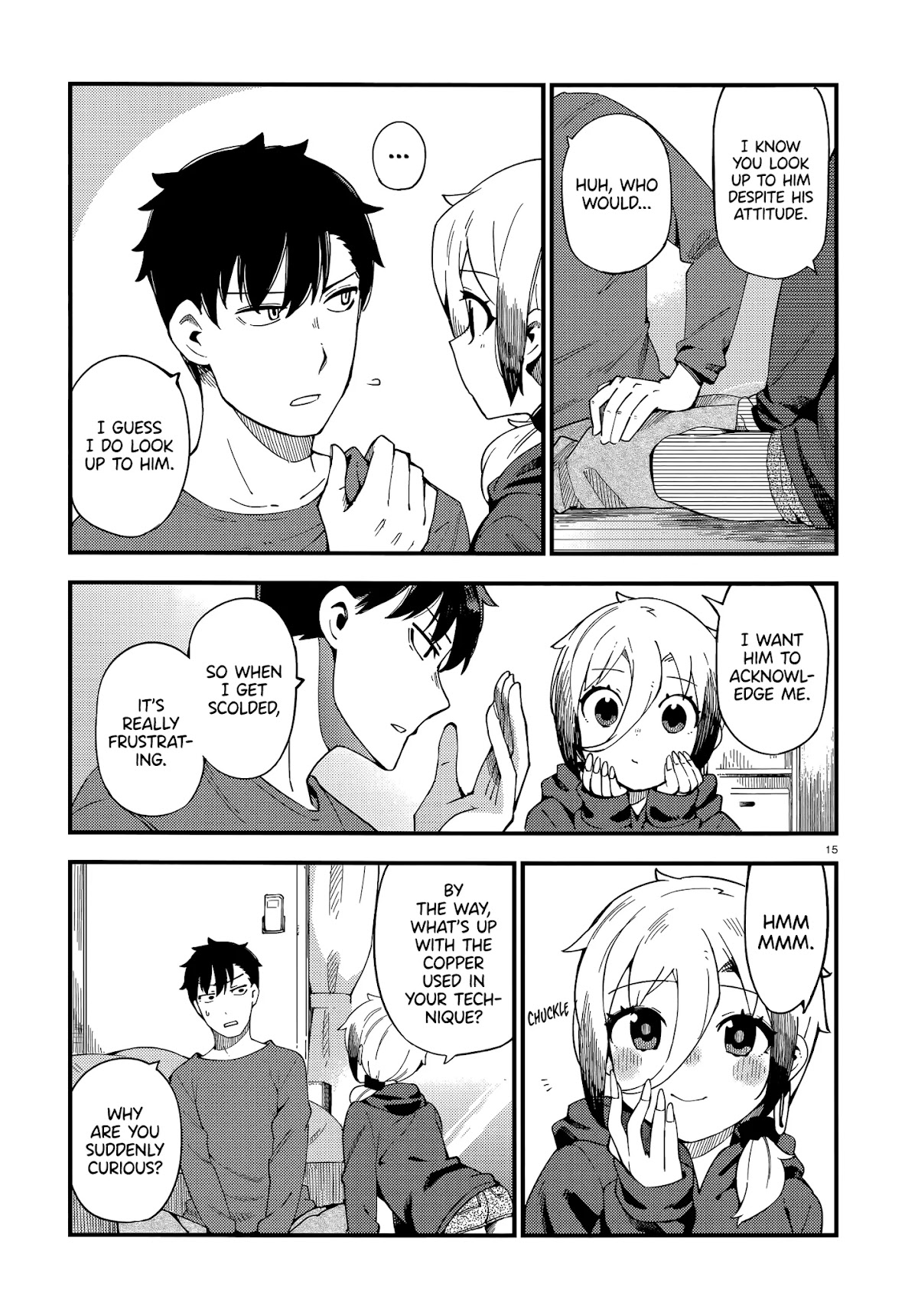 Cuprum's Bride Chapter 3 page 15 - Chapter 3: The Gyaru and the Heat