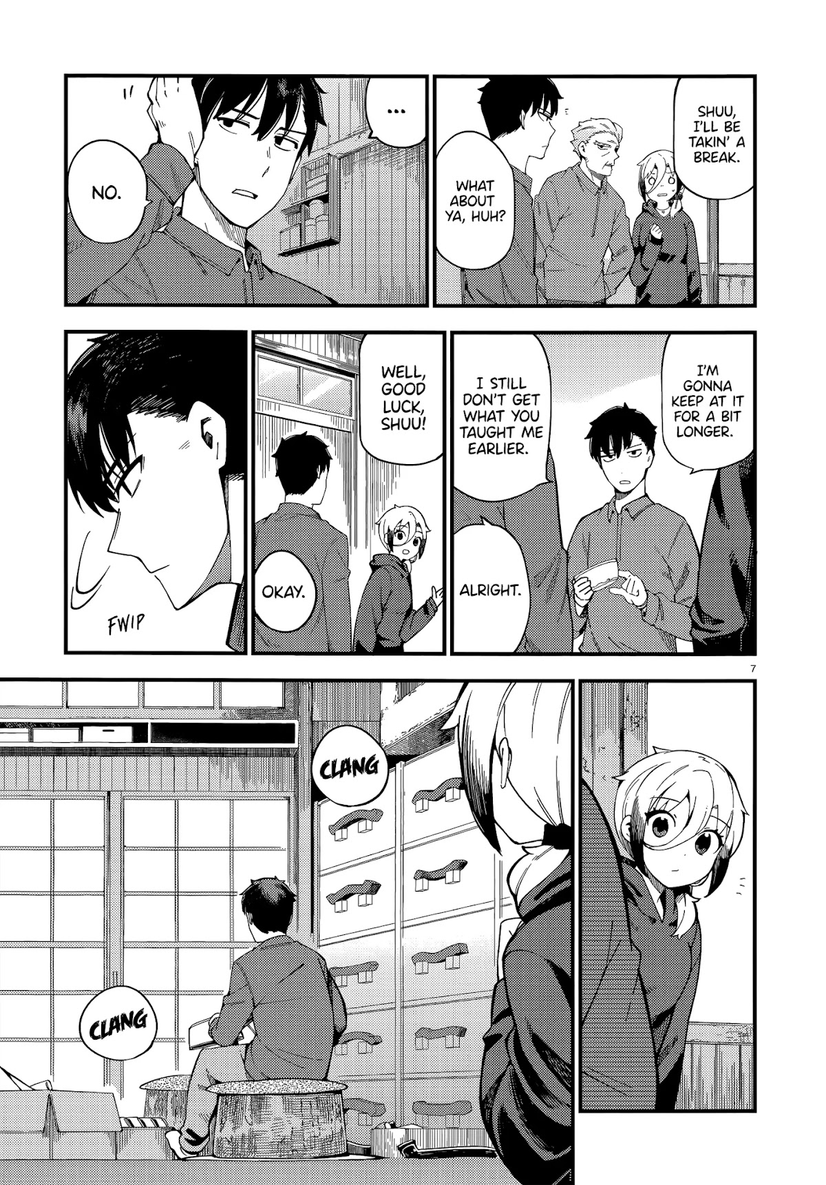 Cuprum's Bride Chapter 3 page 7 - Chapter 3: The Gyaru and the Heat