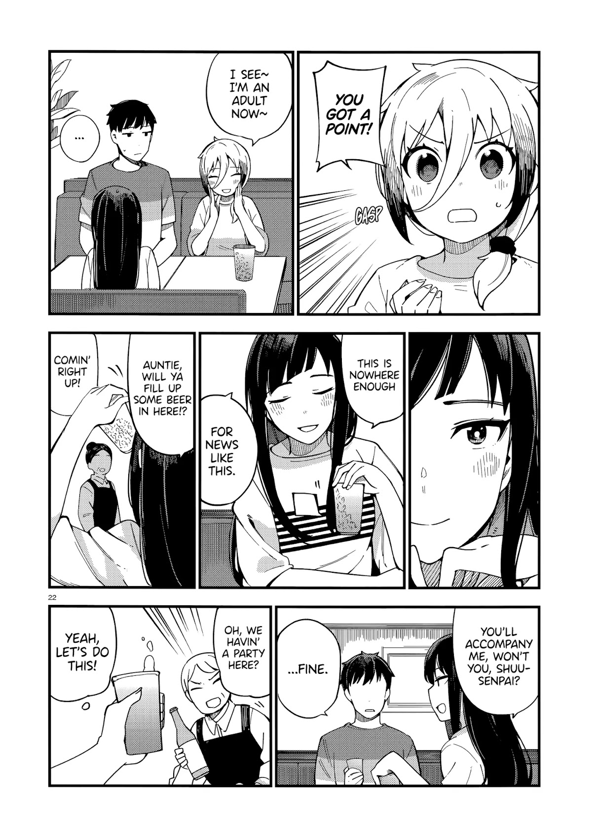 Cuprum's Bride Chapter 4 page 22 - Chapter 4: Gyaru and Senpai
