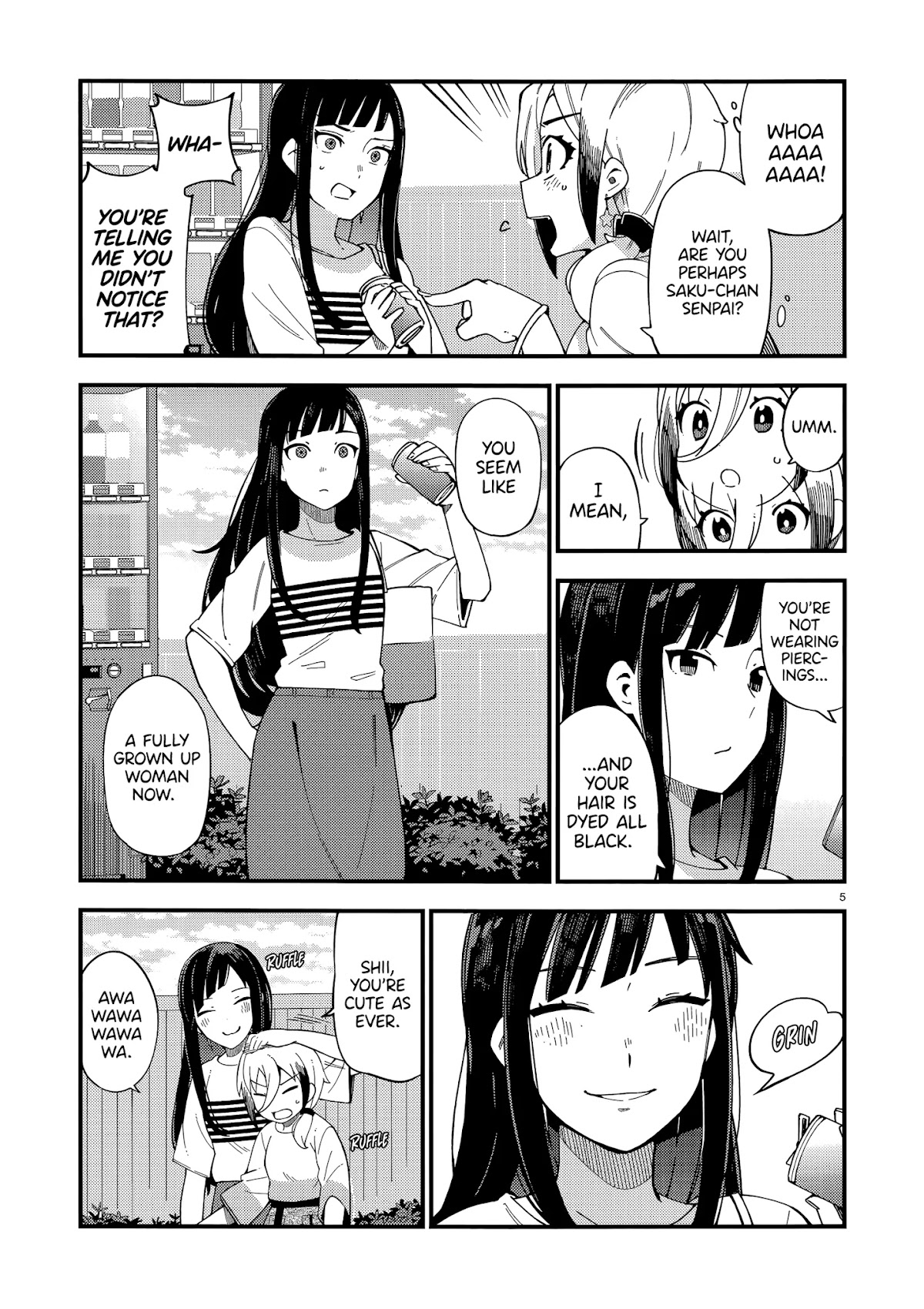 Cuprum's Bride Chapter 4 page 5 - Chapter 4: Gyaru and Senpai