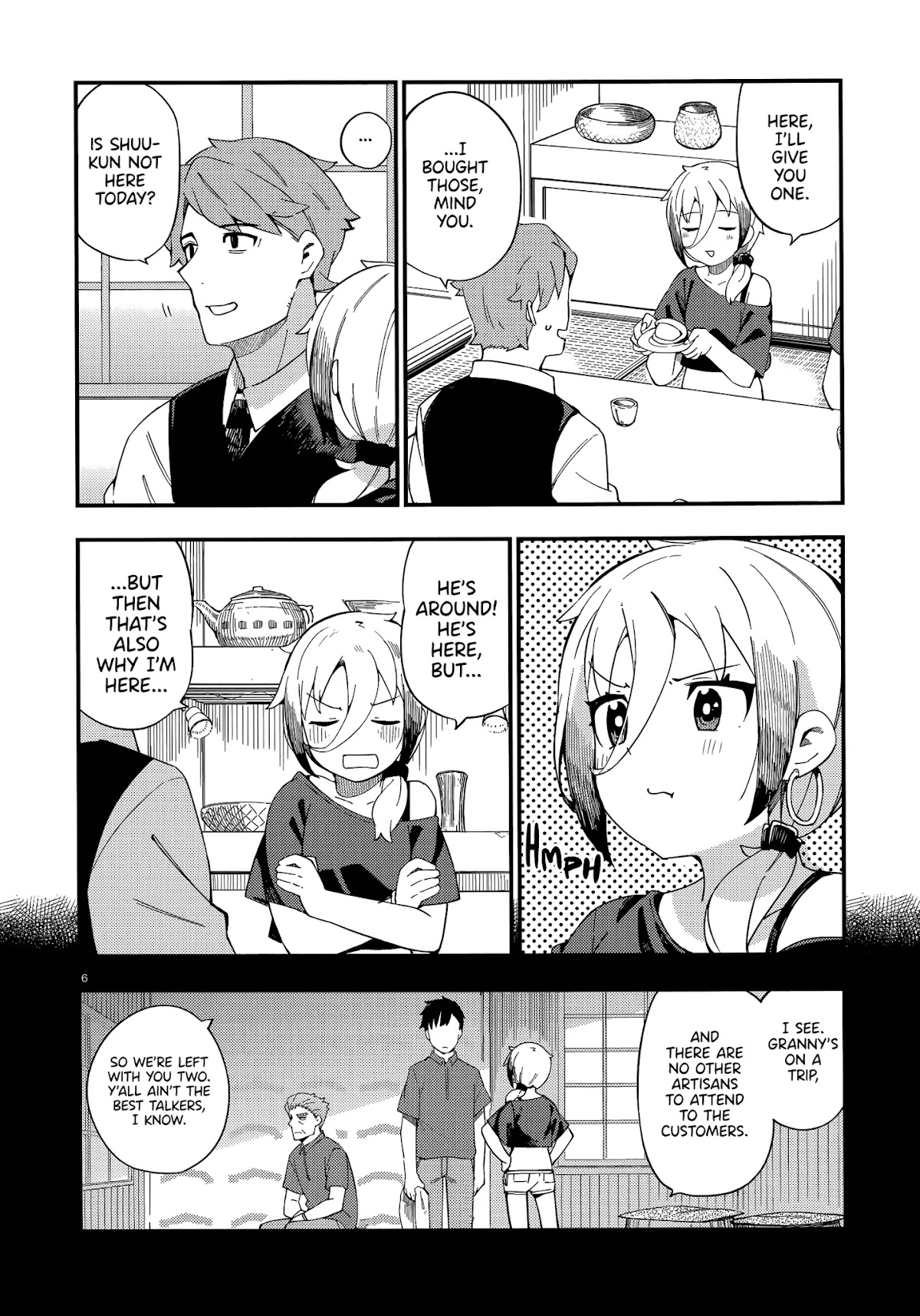 Cuprum's Bride Chapter 5 page 6 - Chapter 5: Gyaru and Guests