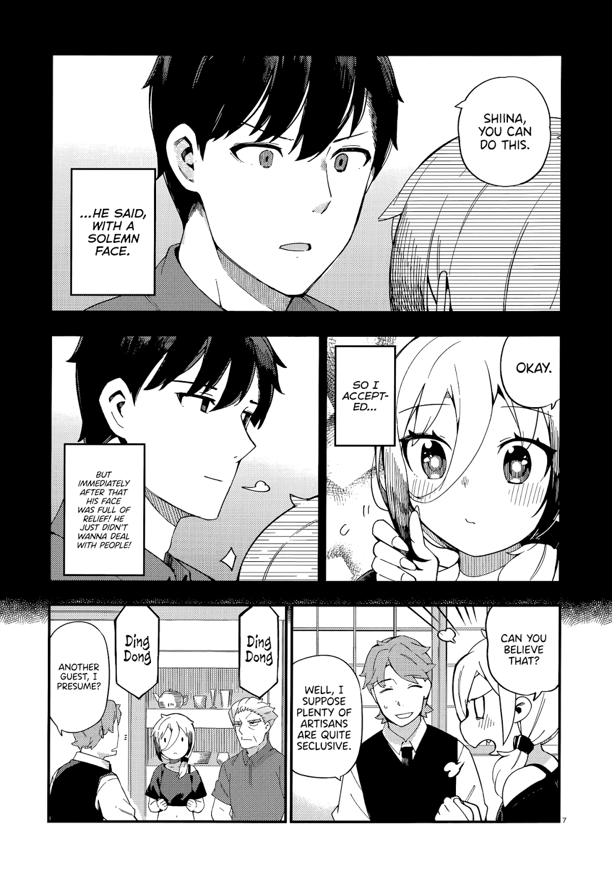 Cuprum's Bride Chapter 5 page 7 - Chapter 5: Gyaru and Guests