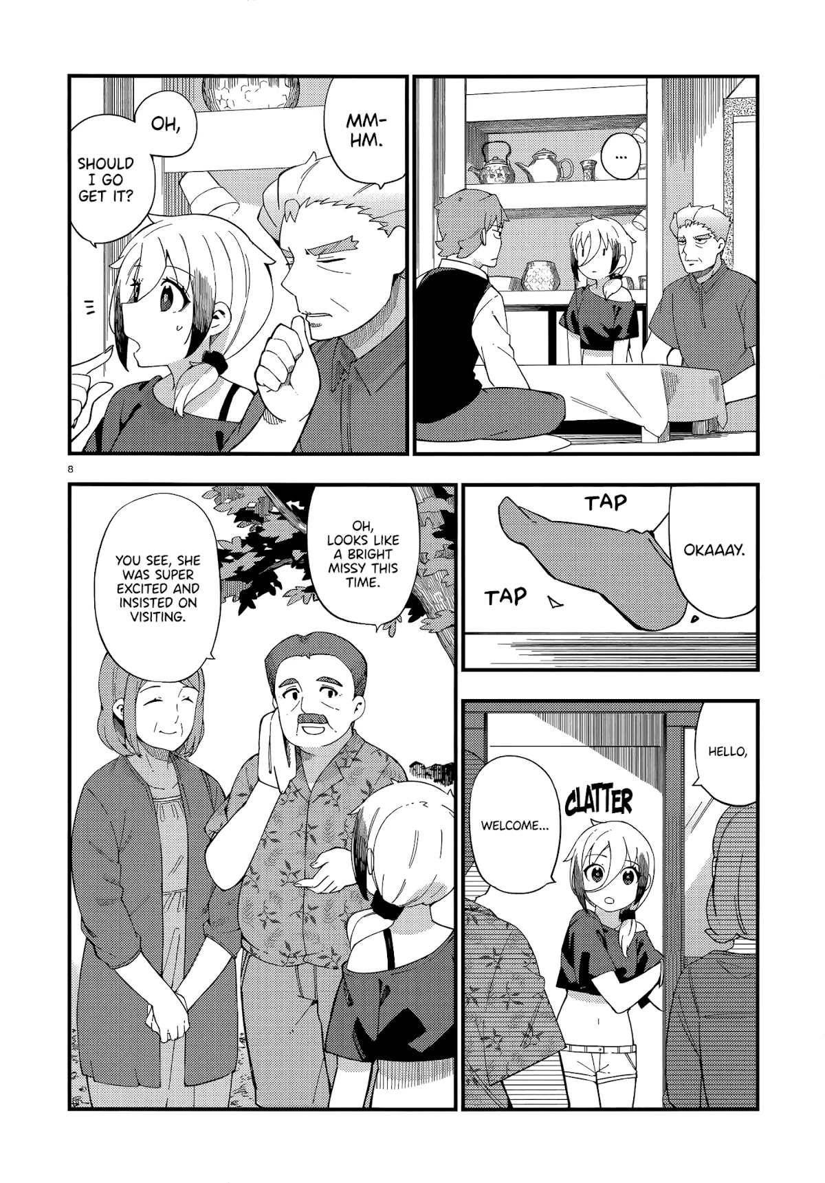 Cuprum's Bride Chapter 5 page 8 - Chapter 5: Gyaru and Guests