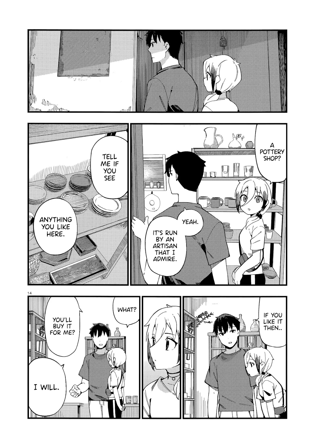 Cuprum's Bride Chapter 6 page 14 - Chapter 6: Escorting the Gyaru