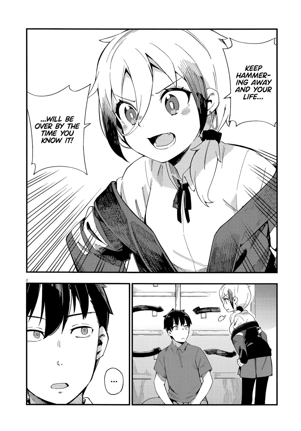 Cuprum's Bride Chapter 6 page 2 - Chapter 6: Escorting the Gyaru