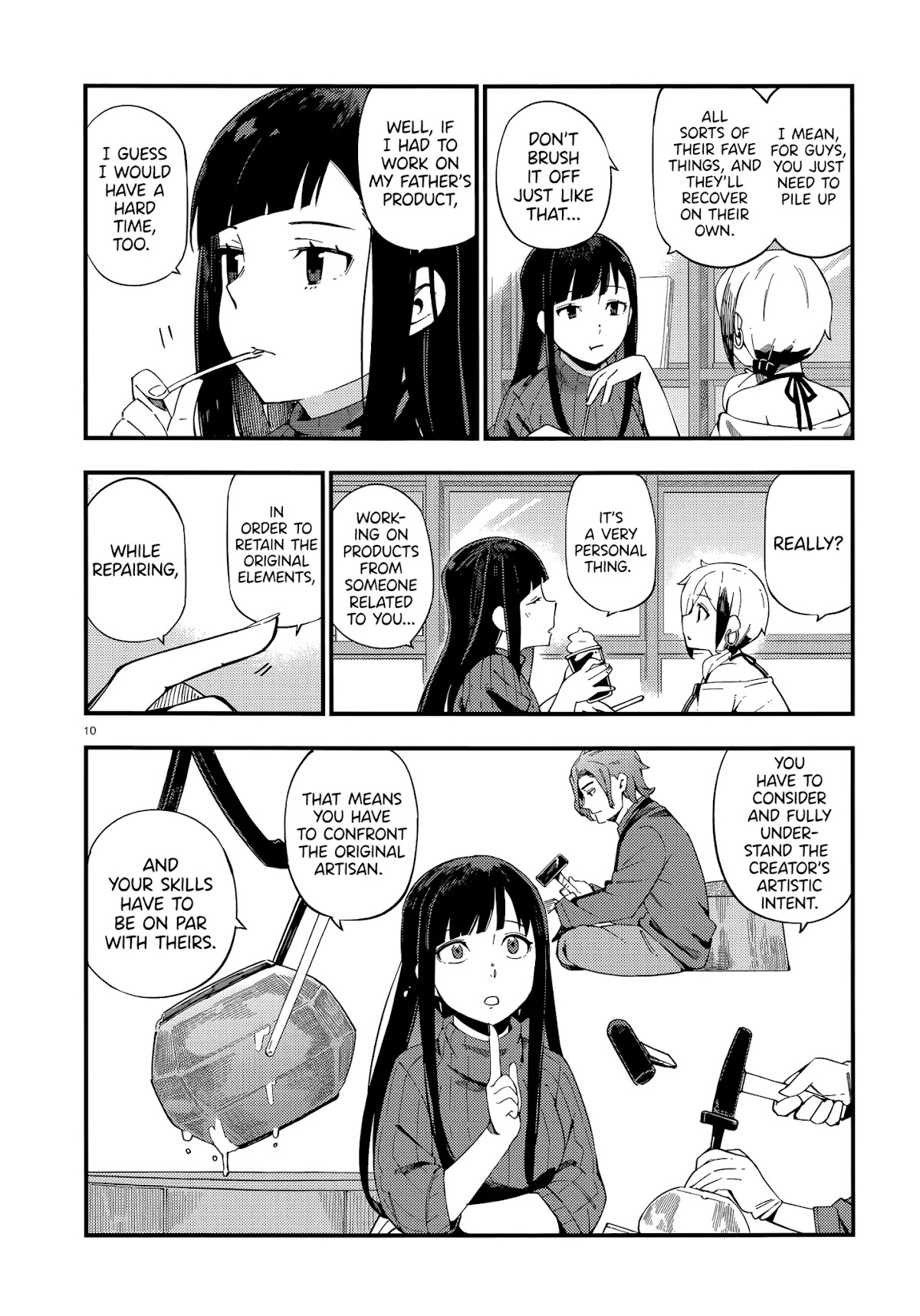 Cuprum's Bride Chapter 7 page 10 - Chapter 7: Gyaru and Old Copperware