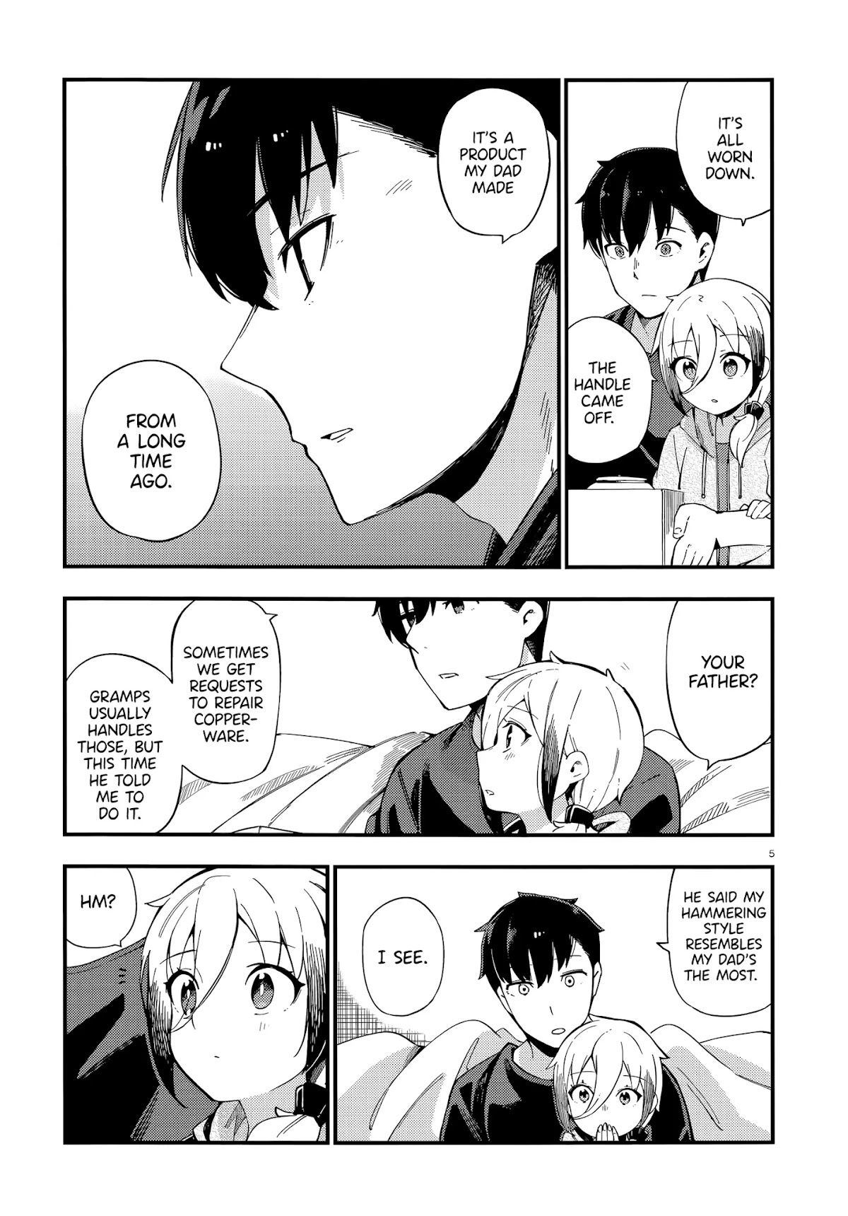 Cuprum's Bride Chapter 7 page 5 - Chapter 7: Gyaru and Old Copperware