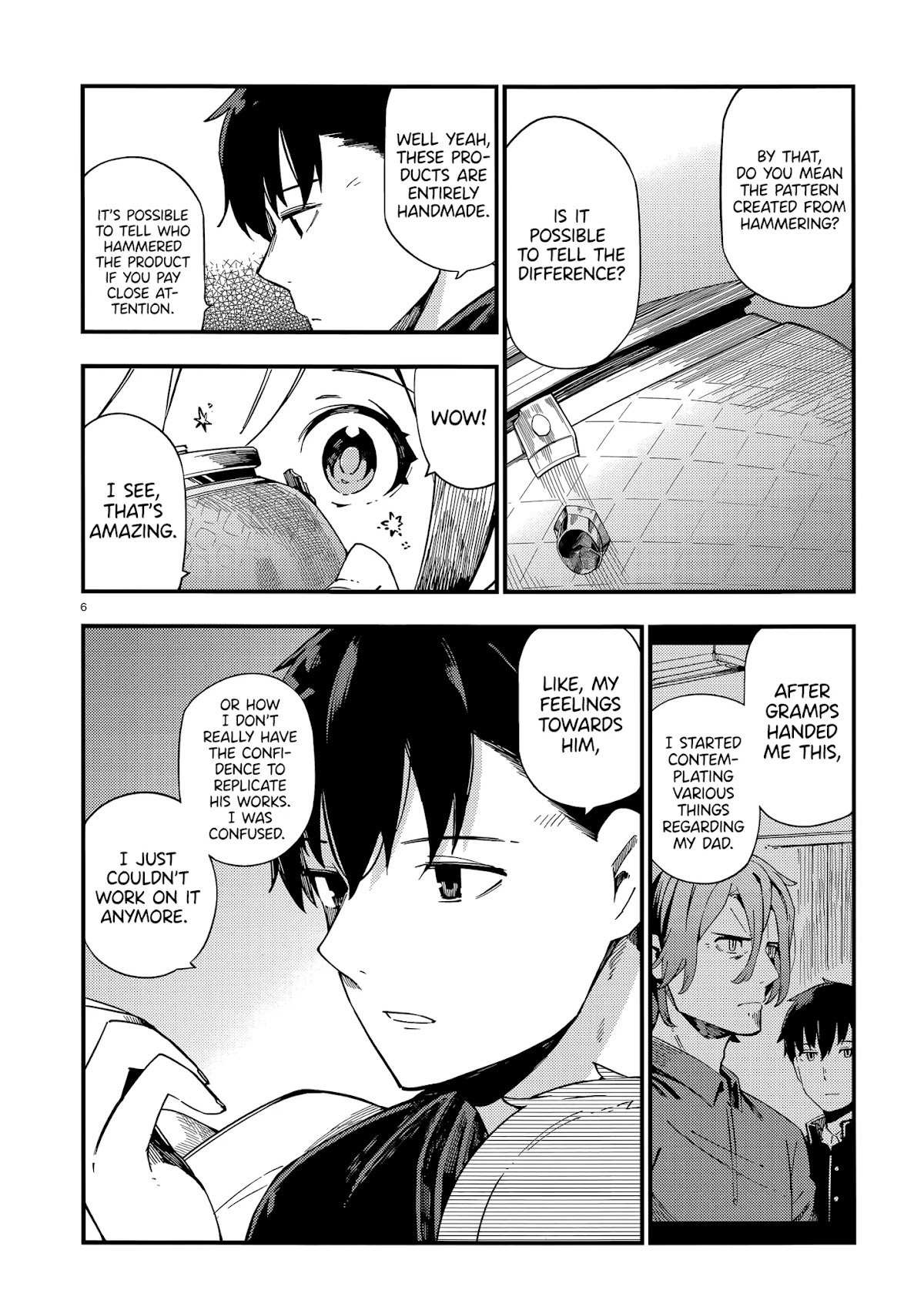Cuprum's Bride Chapter 7 page 6 - Chapter 7: Gyaru and Old Copperware