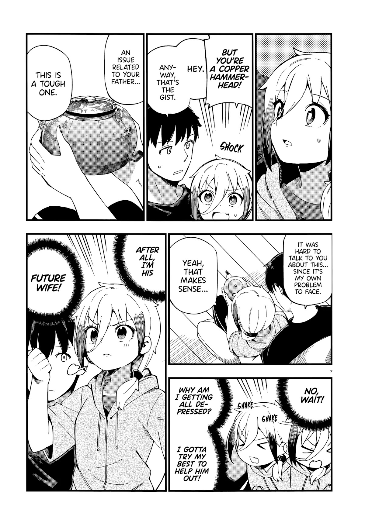 Cuprum's Bride Chapter 7 page 7 - Chapter 7: Gyaru and Old Copperware
