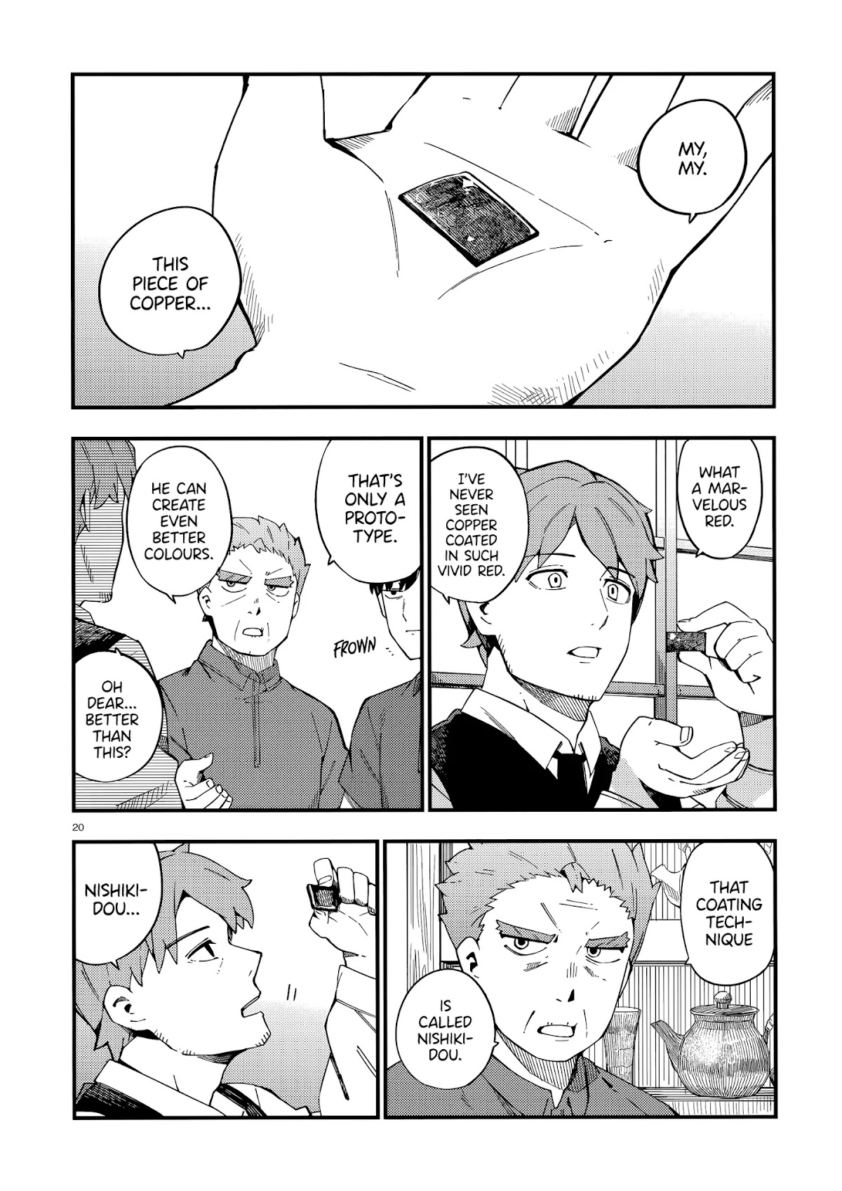 Cuprum's Bride Chapter 8 page 21 - Chapter 8: Shuu and a New Path