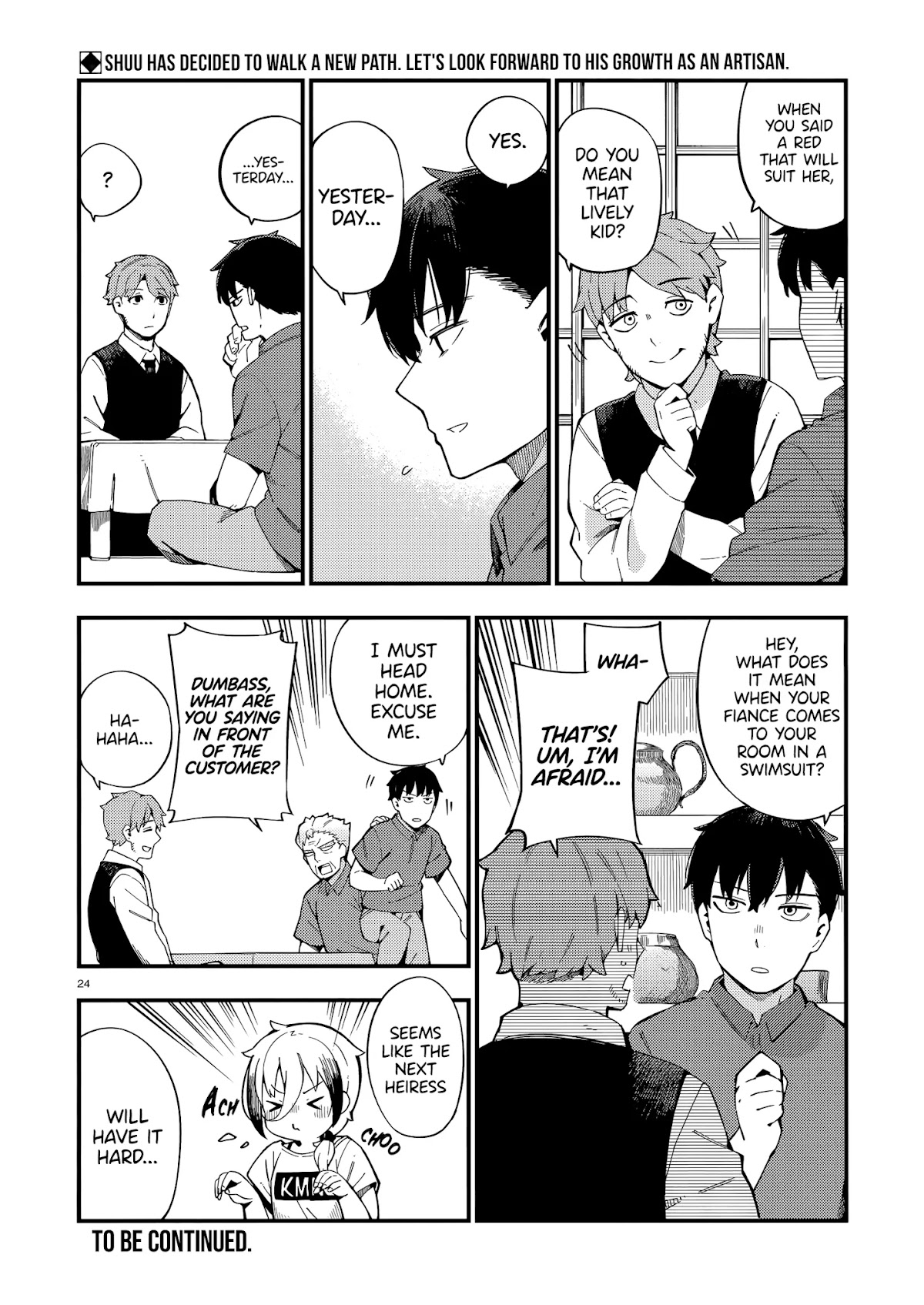 Cuprum's Bride Chapter 8 page 25 - Chapter 8: Shuu and a New Path