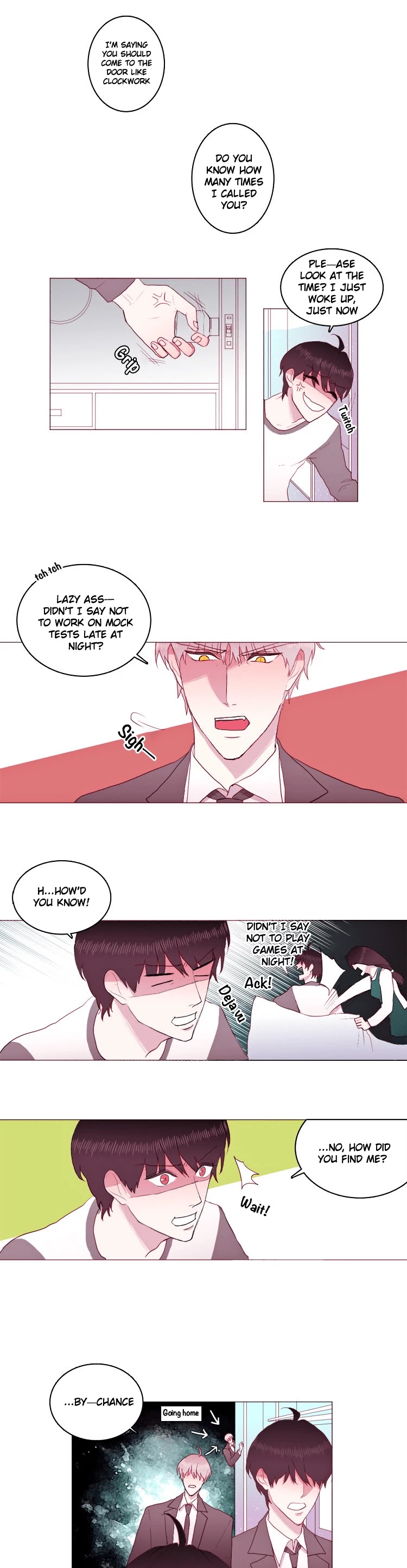 Curse Note Chapter 5 page 12 - Chapter 5: Why Are You Here?