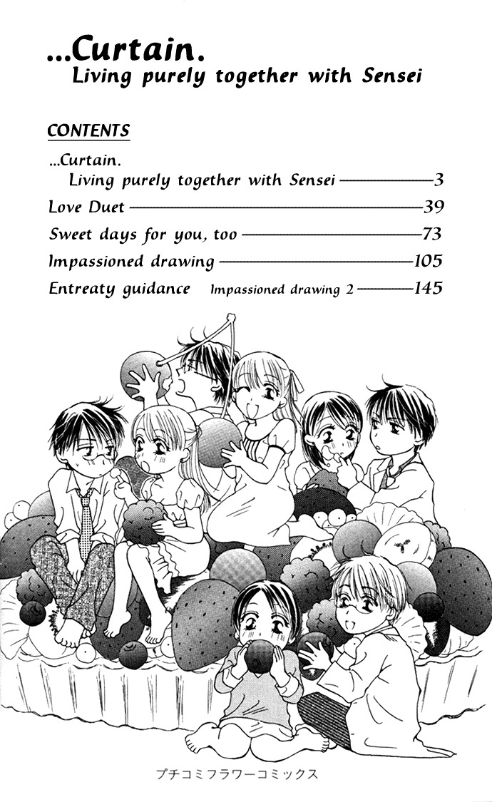 ...Curtain Chapter 1 page 6 - Chapter 1: Living Purely Together With Sensei