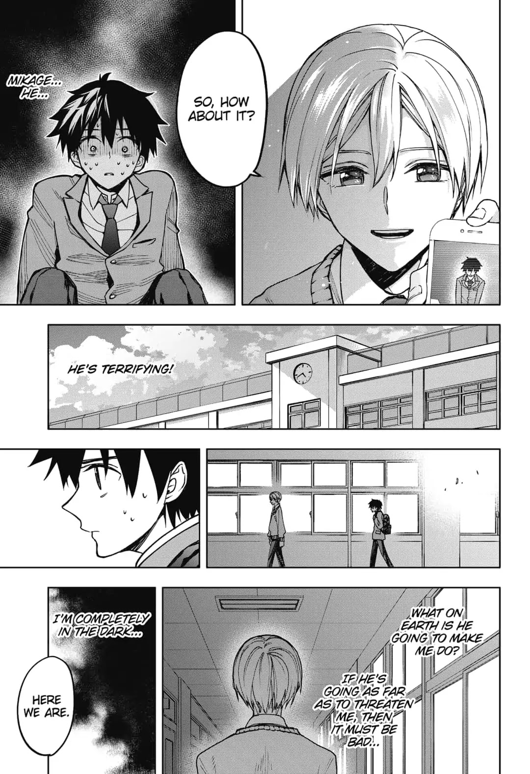 Curtain's up, I'm off Chapter 1 page 20 - Chapter 1: Don't Look at Me