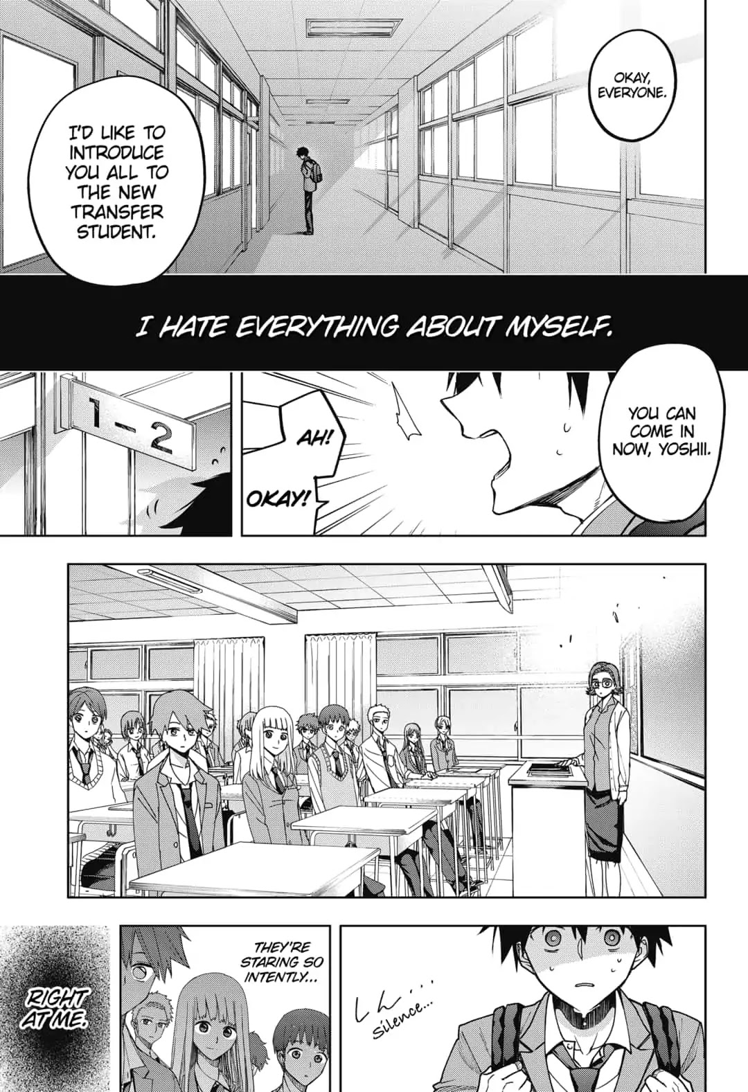 Curtain's up, I'm off Chapter 1 page 4 - Chapter 1: Don't Look at Me