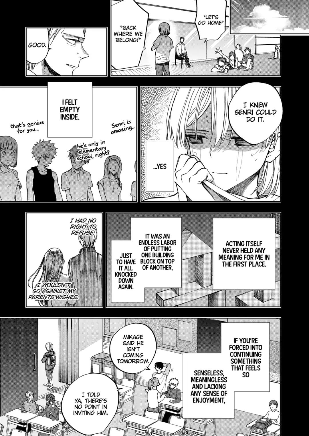 Curtain's up, I'm off Chapter 18 page 11 - Chapter 18: Mikage Senri