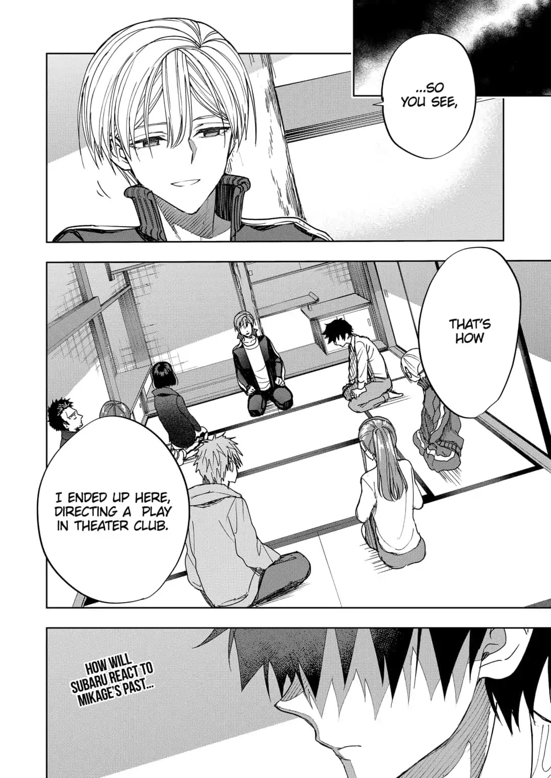 Curtain's up, I'm off Chapter 18 page 22 - Chapter 18: Mikage Senri