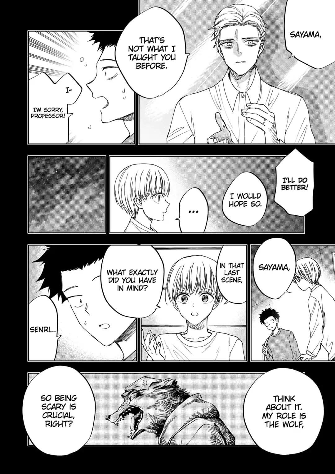 Curtain's up, I'm off Chapter 18 page 6 - Chapter 18: Mikage Senri