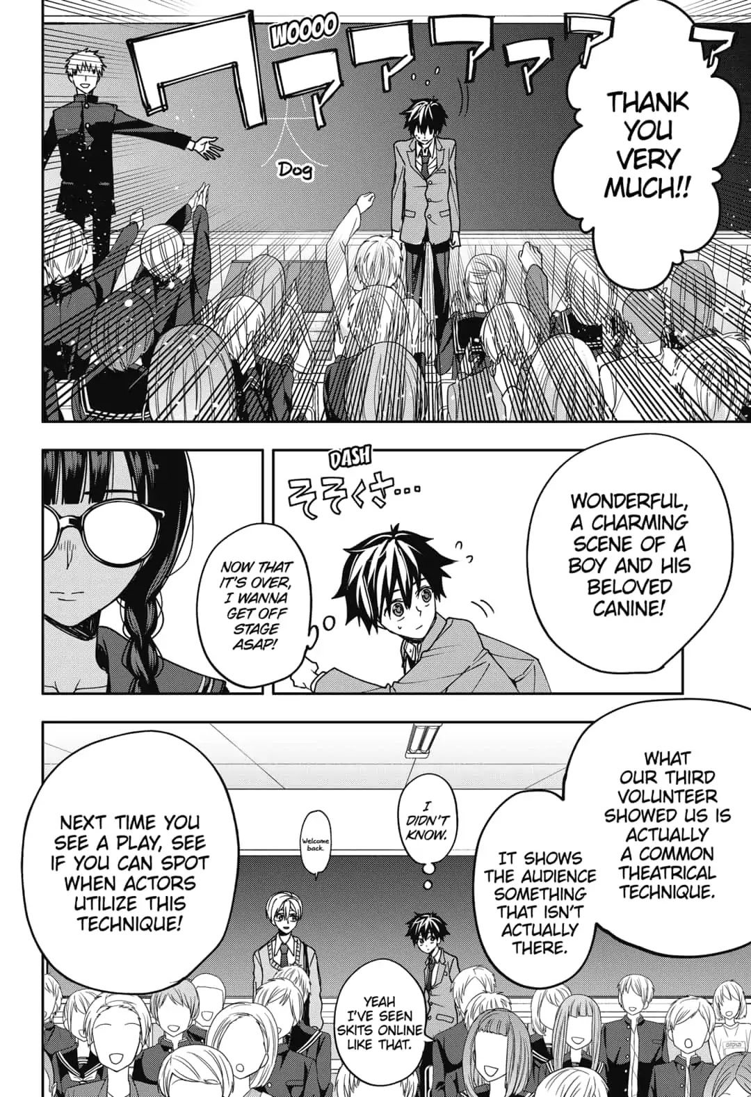 Curtain's up, I'm off Chapter 3 page 26 - Chapter 3: Inspiration