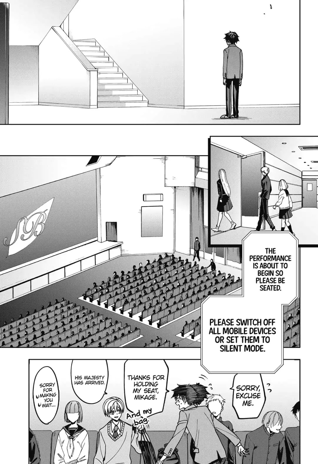 Curtain's up, I'm off Chapter 4 page 11 - Chapter 4: Even Me