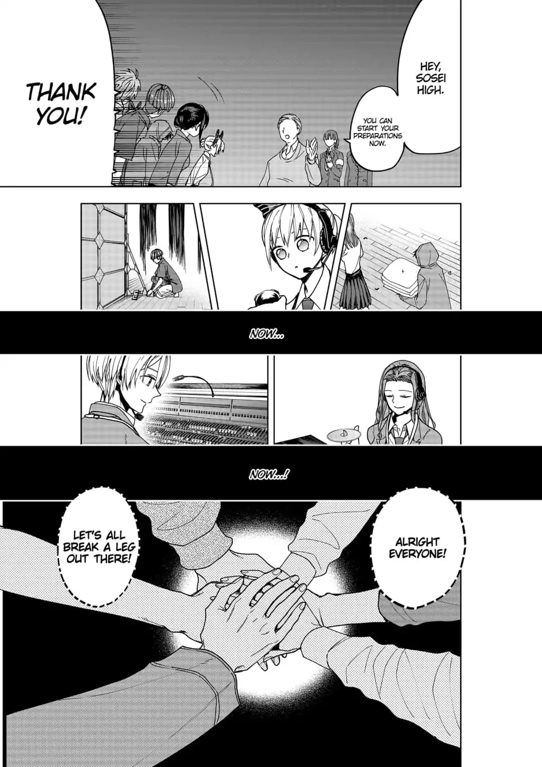 Curtain's up, I'm off Chapter 5 page 19 - Chapter 5: Giving One's All