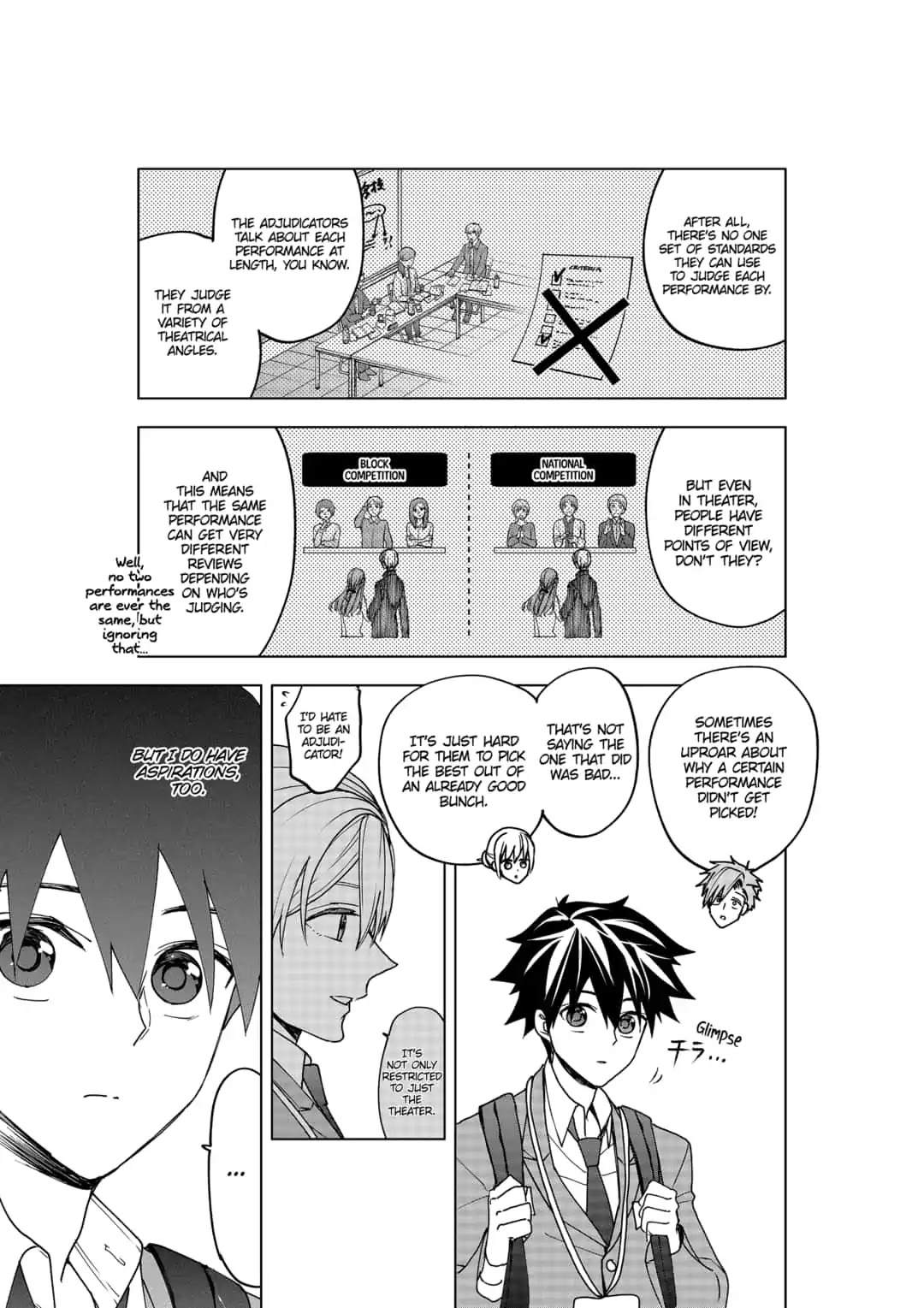 Curtain's up, I'm off Chapter 5 page 7 - Chapter 5: Giving One's All
