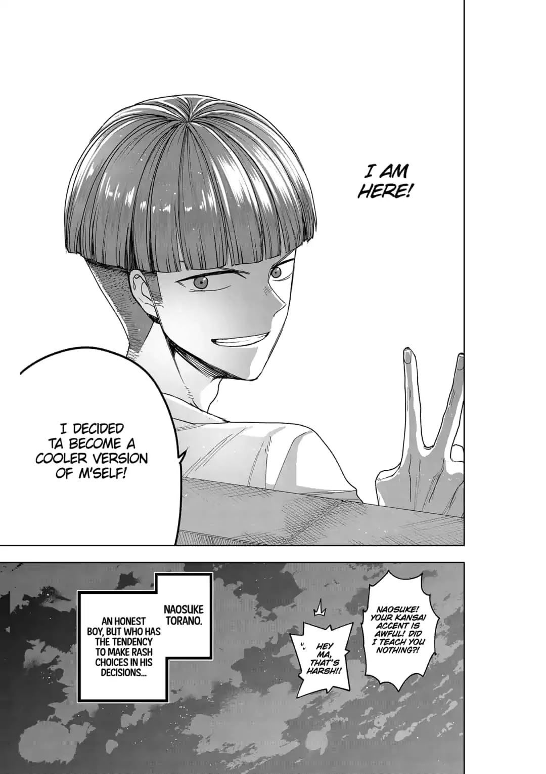 Curtain's up, I'm off Chapter 7.5 page 5 - Chapter 7.5: September in Second Grade of Junior High