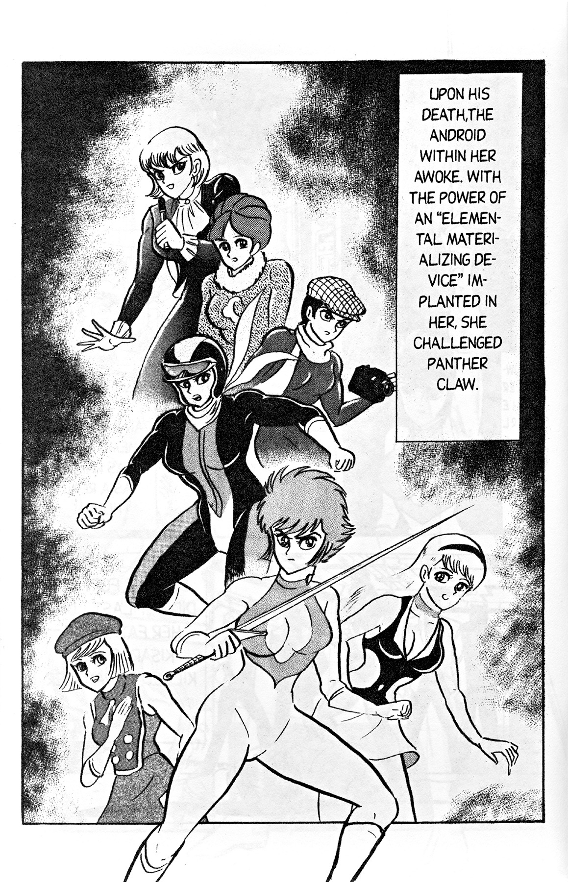 Cutey Honey '90 Chapter 1 page 13 - Chapter 1: Chapter 01: Enter Cutie Honey, The Warrior of Love!! / Chapter 02: Vs. Tarantula Claw (part A)