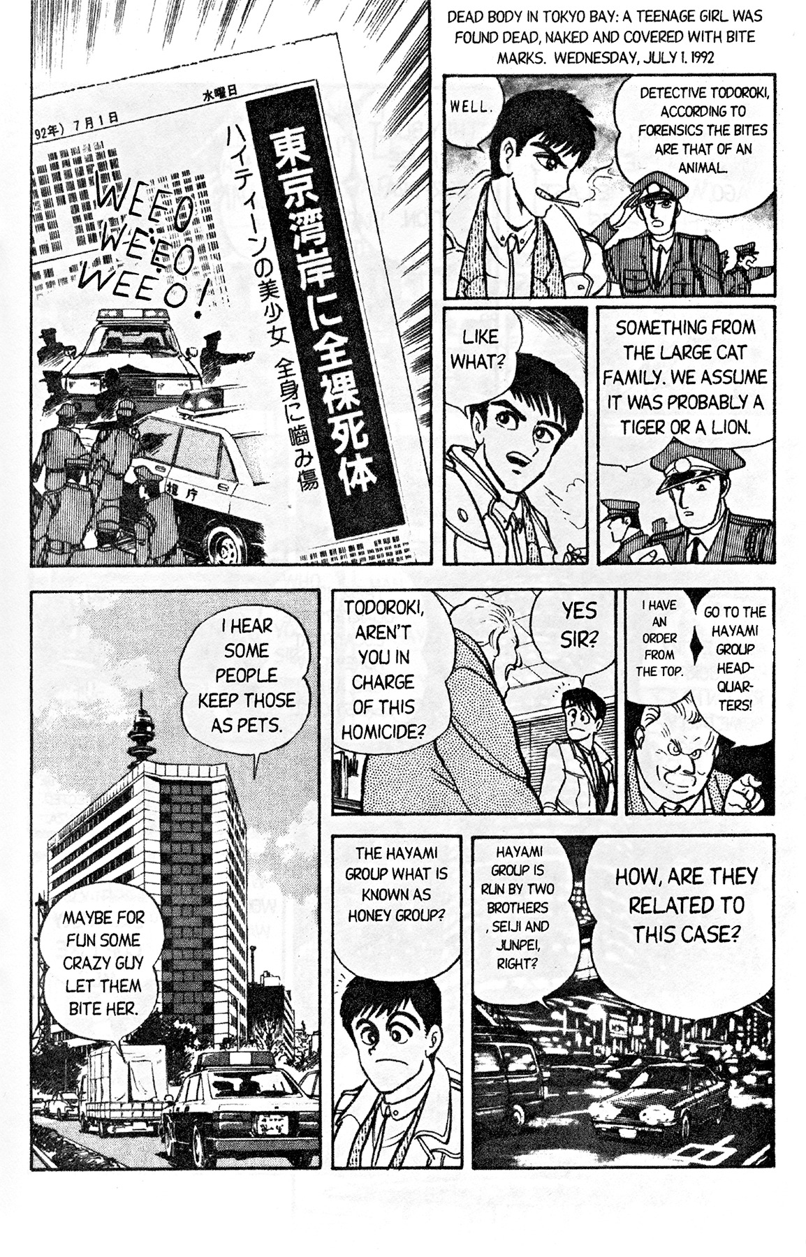 Cutey Honey '90 Chapter 1 page 22 - Chapter 1: Chapter 01: Enter Cutie Honey, The Warrior of Love!! / Chapter 02: Vs. Tarantula Claw (part A)