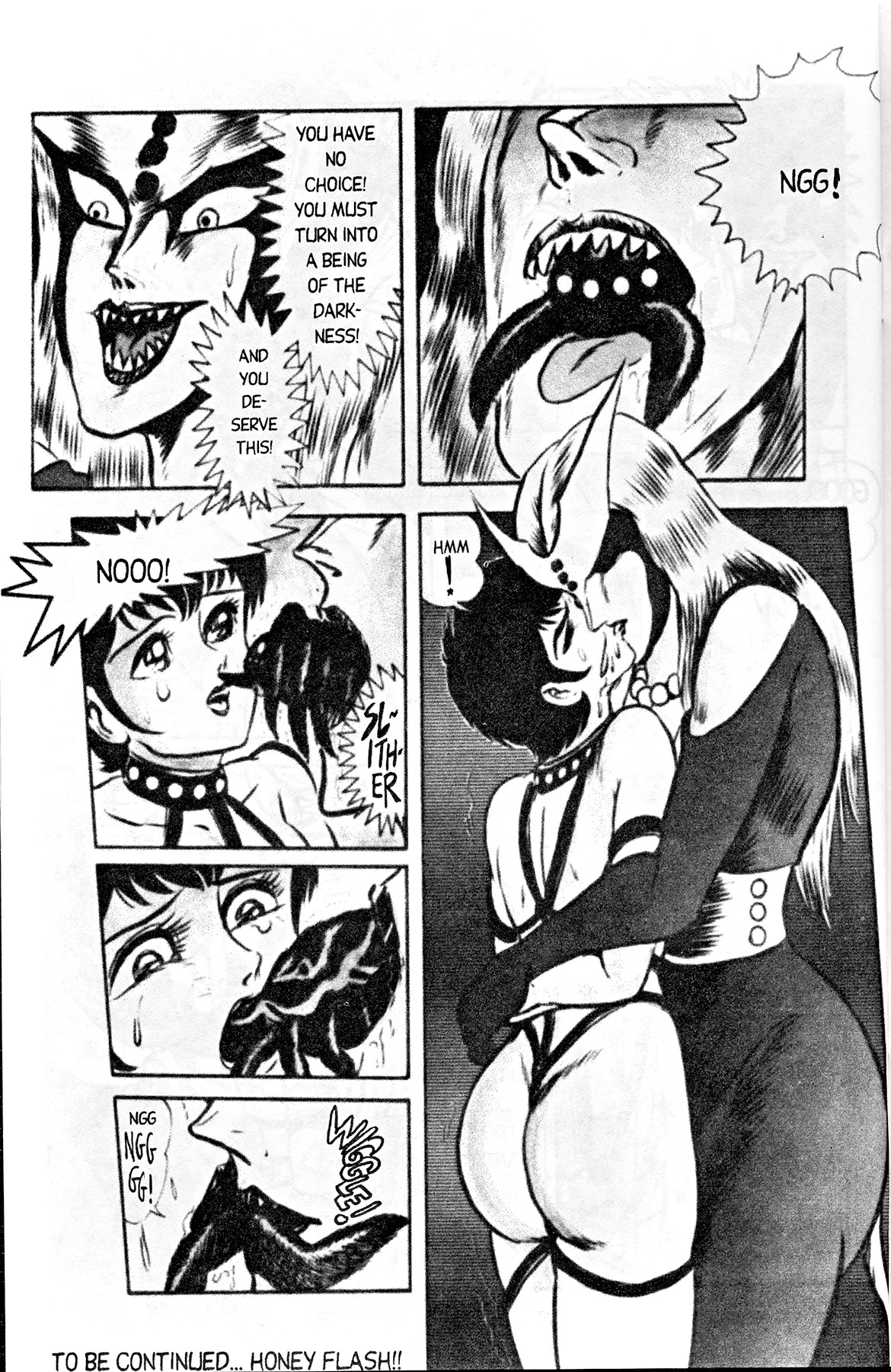 Cutey Honey '90 Chapter 1 page 33 - Chapter 1: Chapter 01: Enter Cutie Honey, The Warrior of Love!! / Chapter 02: Vs. Tarantula Claw (part A)