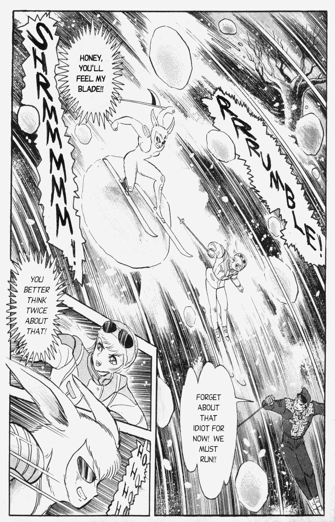 Cutey Honey '90 Chapter 10 page 12 - Chapter 10: Chapter 08: Vs. White Claw (Part A)