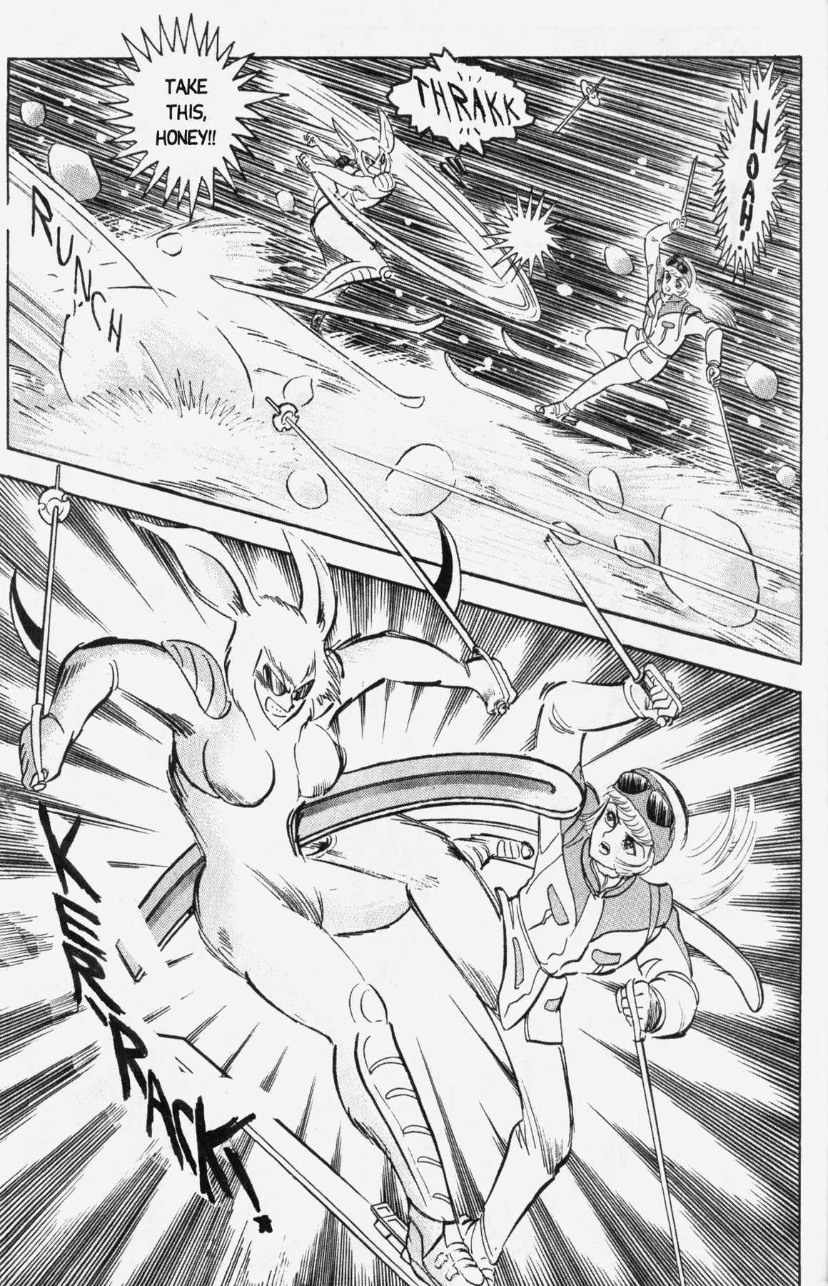 Cutey Honey '90 Chapter 10 page 13 - Chapter 10: Chapter 08: Vs. White Claw (Part A)