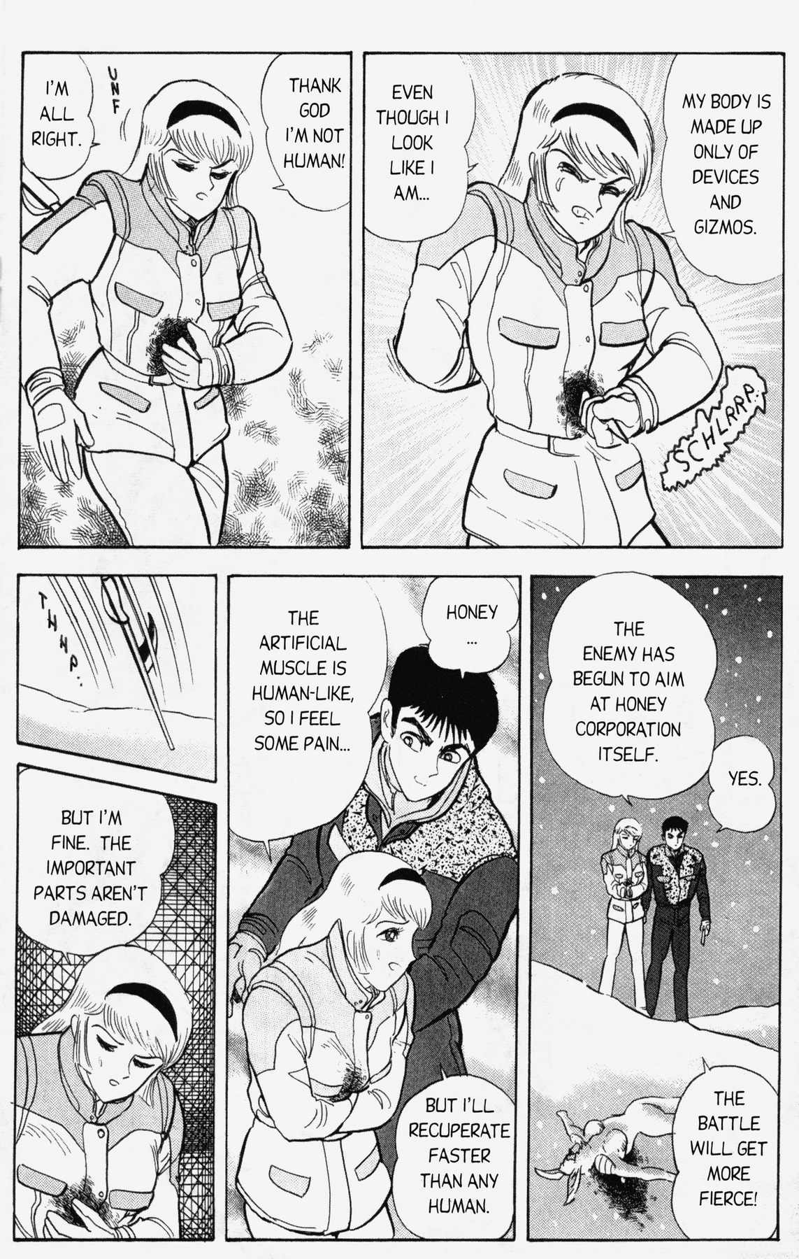 Cutey Honey '90 Chapter 10 page 20 - Chapter 10: Chapter 08: Vs. White Claw (Part A)