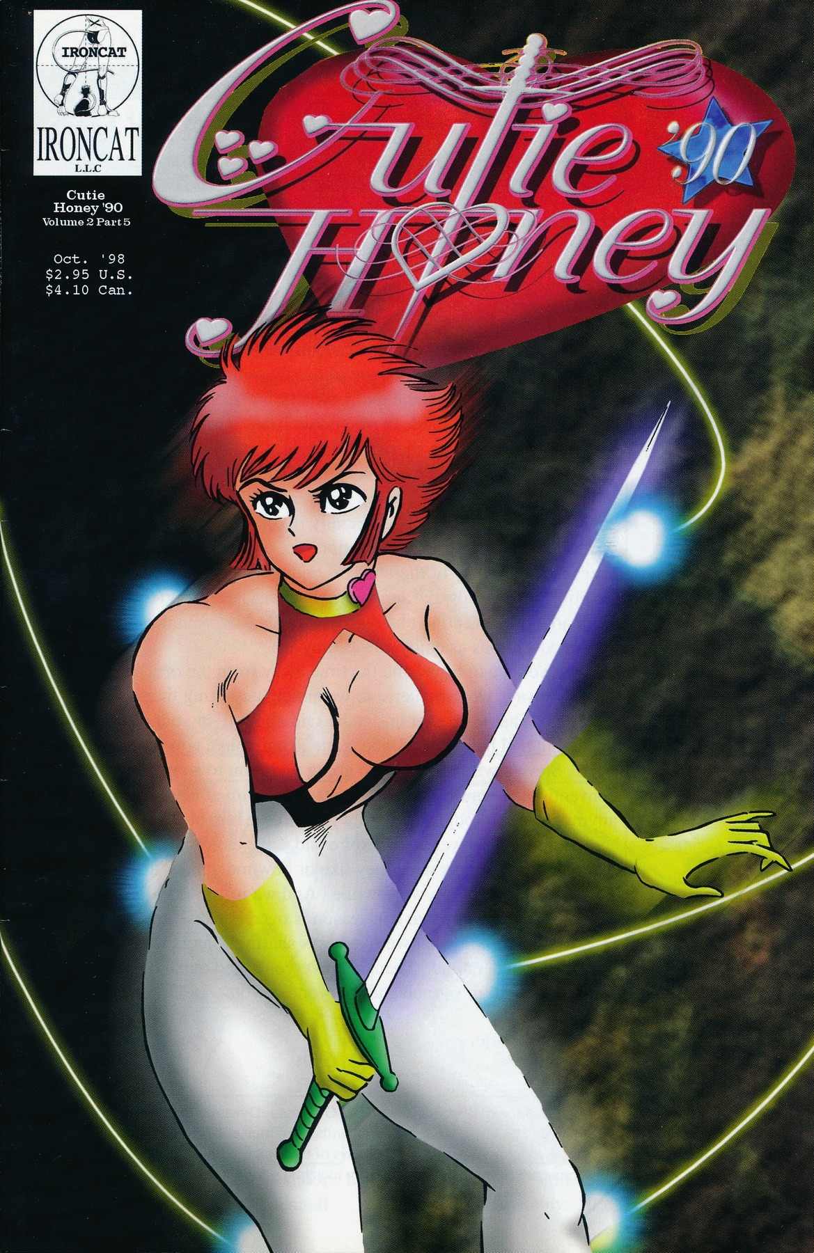 Cutey Honey '90 Chapter 11 page 1 - Chapter 11: Chapter 08: Vs. White Claw (Part B) / Chapter 09: Vs. Sis...