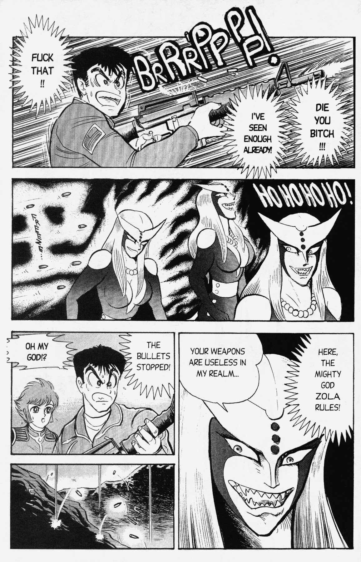 Cutey Honey '90 Chapter 11 page 18 - Chapter 11: Chapter 08: Vs. White Claw (Part B) / Chapter 09: Vs. Sis...