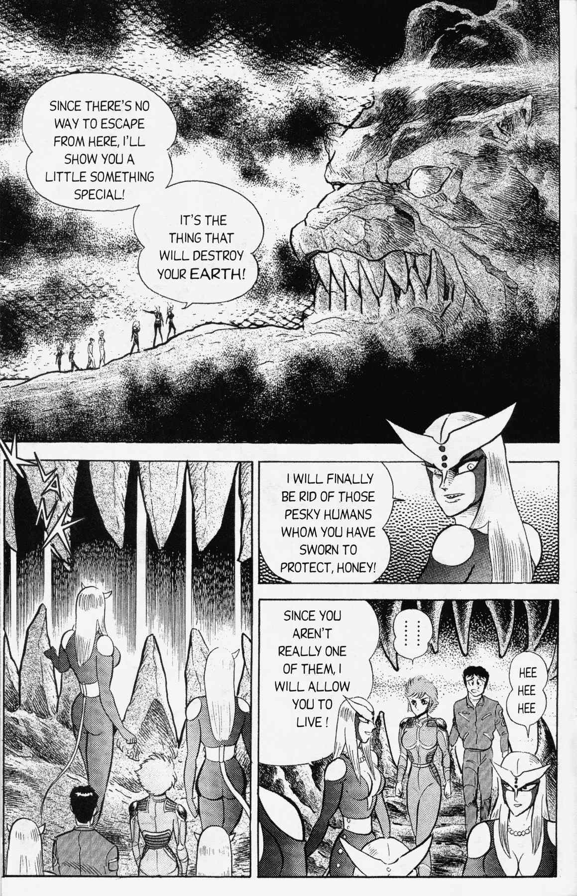 Cutey Honey '90 Chapter 11 page 19 - Chapter 11: Chapter 08: Vs. White Claw (Part B) / Chapter 09: Vs. Sis...
