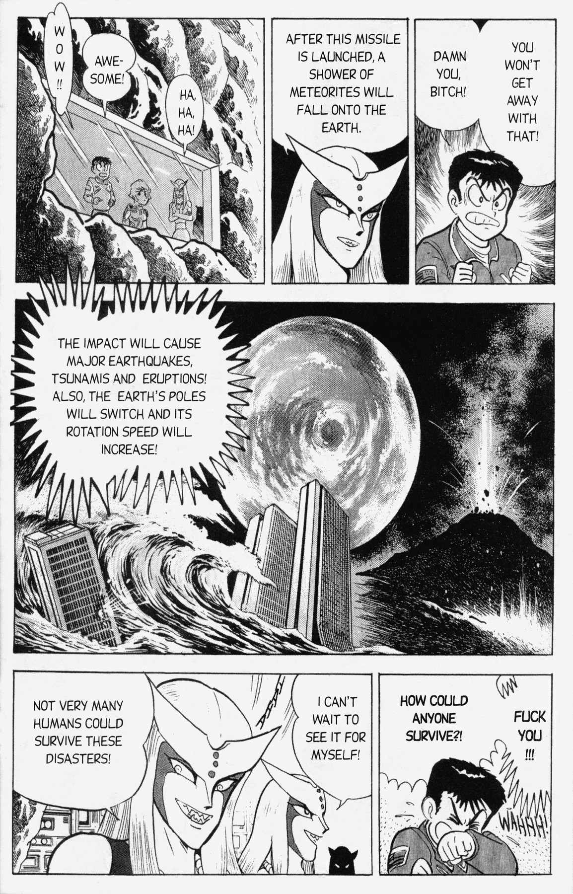 Cutey Honey '90 Chapter 11 page 22 - Chapter 11: Chapter 08: Vs. White Claw (Part B) / Chapter 09: Vs. Sis...