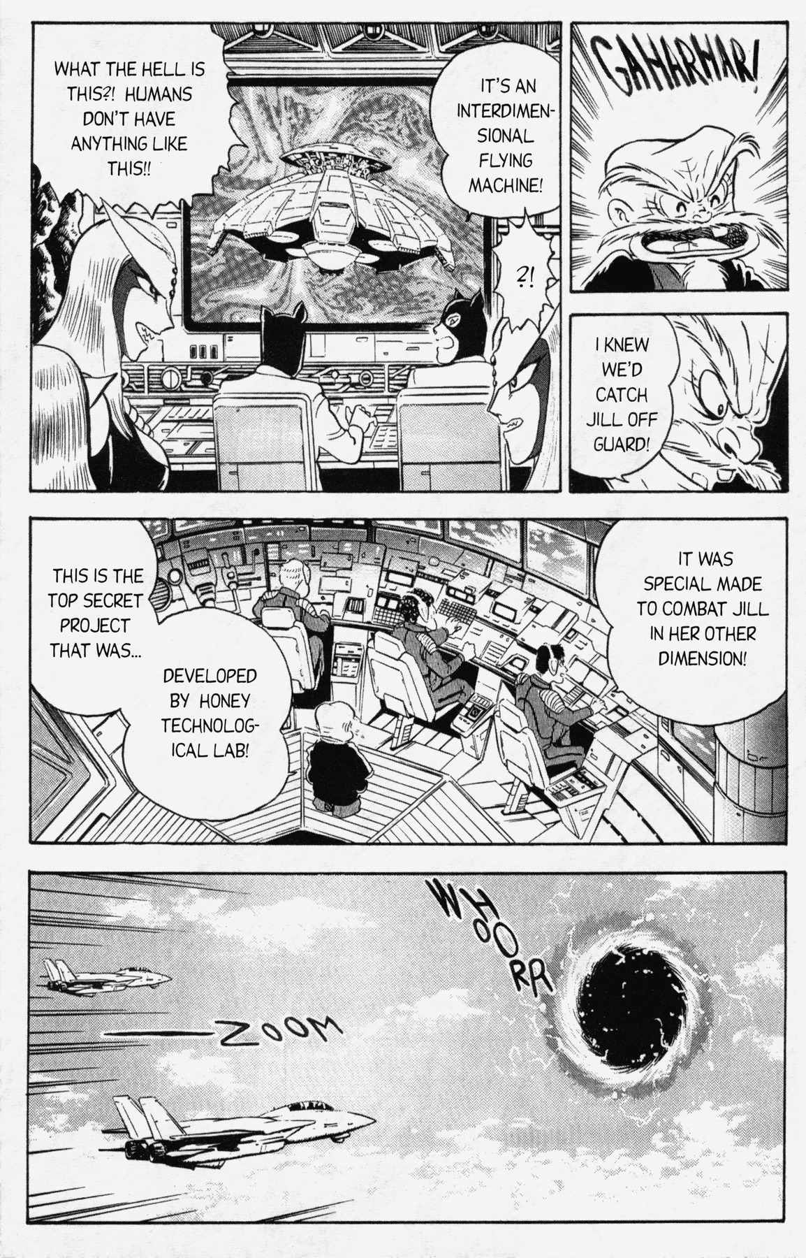 Cutey Honey '90 Chapter 11 page 27 - Chapter 11: Chapter 08: Vs. White Claw (Part B) / Chapter 09: Vs. Sis...
