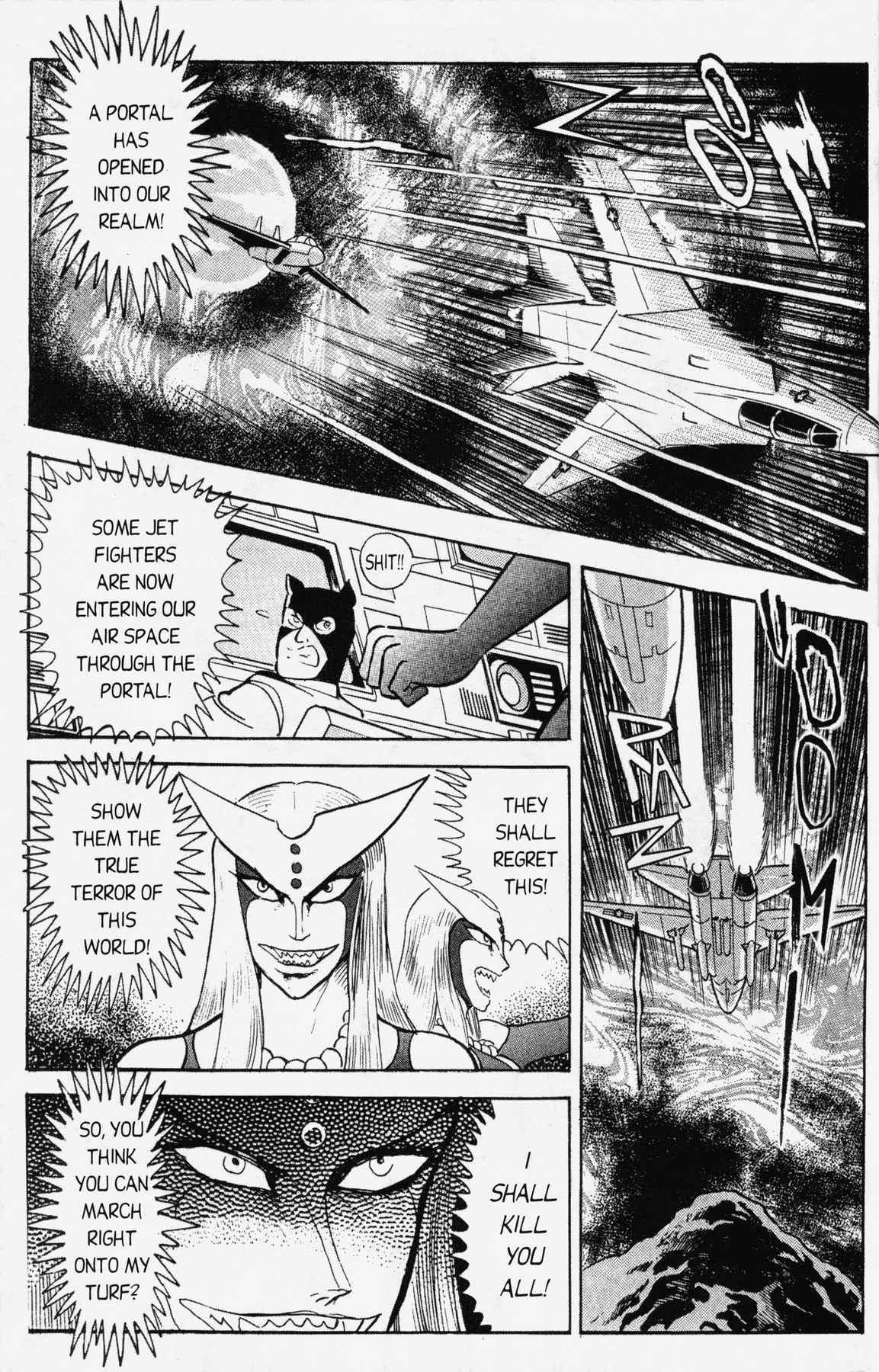 Cutey Honey '90 Chapter 11 page 29 - Chapter 11: Chapter 08: Vs. White Claw (Part B) / Chapter 09: Vs. Sis...