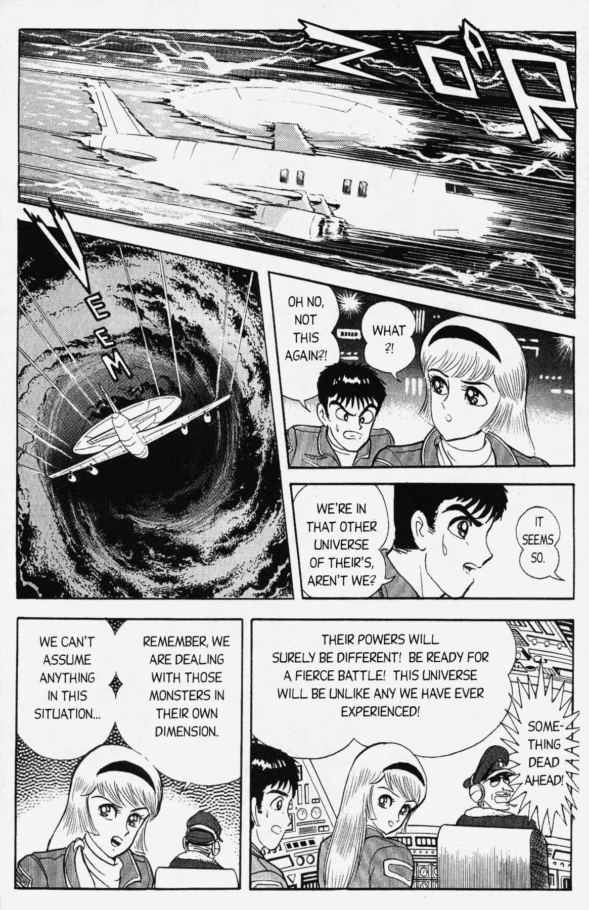 Cutey Honey '90 Chapter 11 page 8 - Chapter 11: Chapter 08: Vs. White Claw (Part B) / Chapter 09: Vs. Sis...