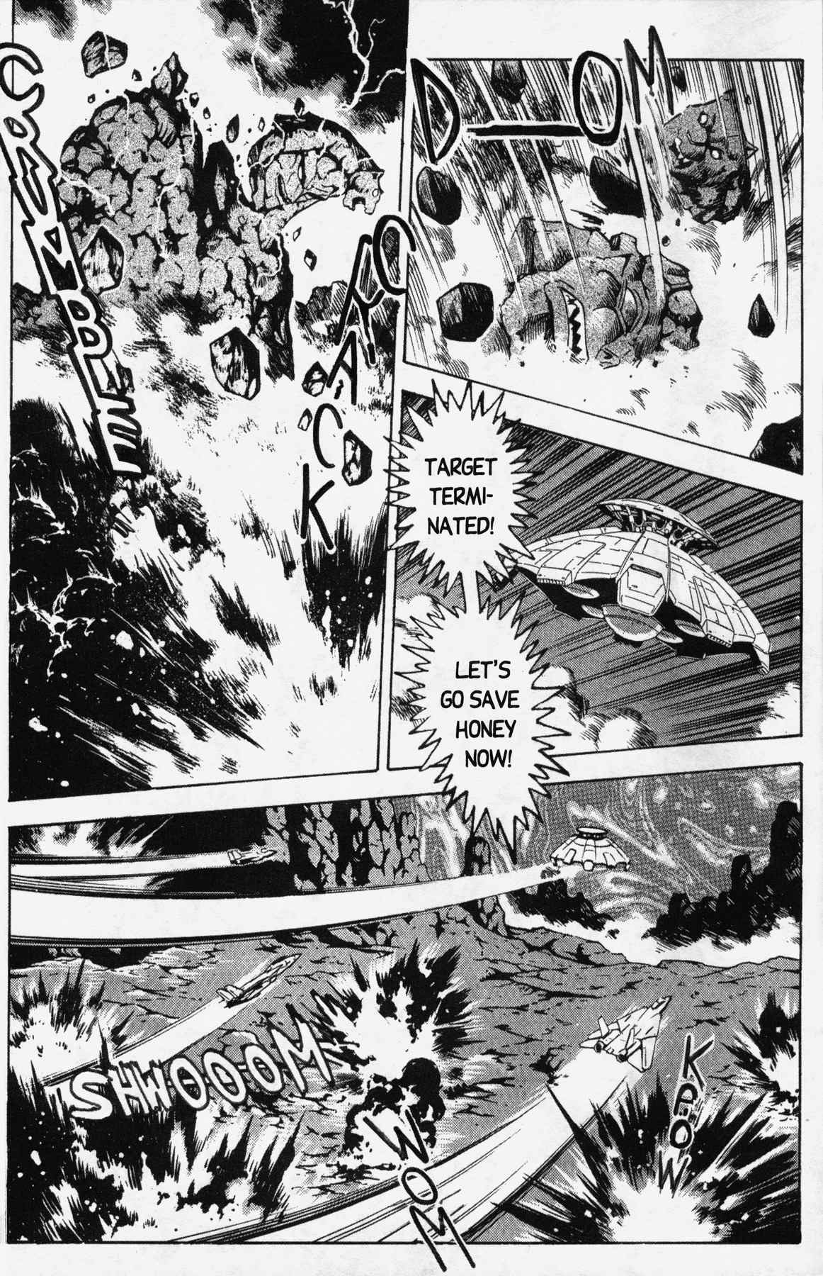 Cutey Honey '90 Chapter 12 page 13 - Chapter 12: Chapter 09: Vs. Sister Jill IV (Part B) / Chapter 10: The...