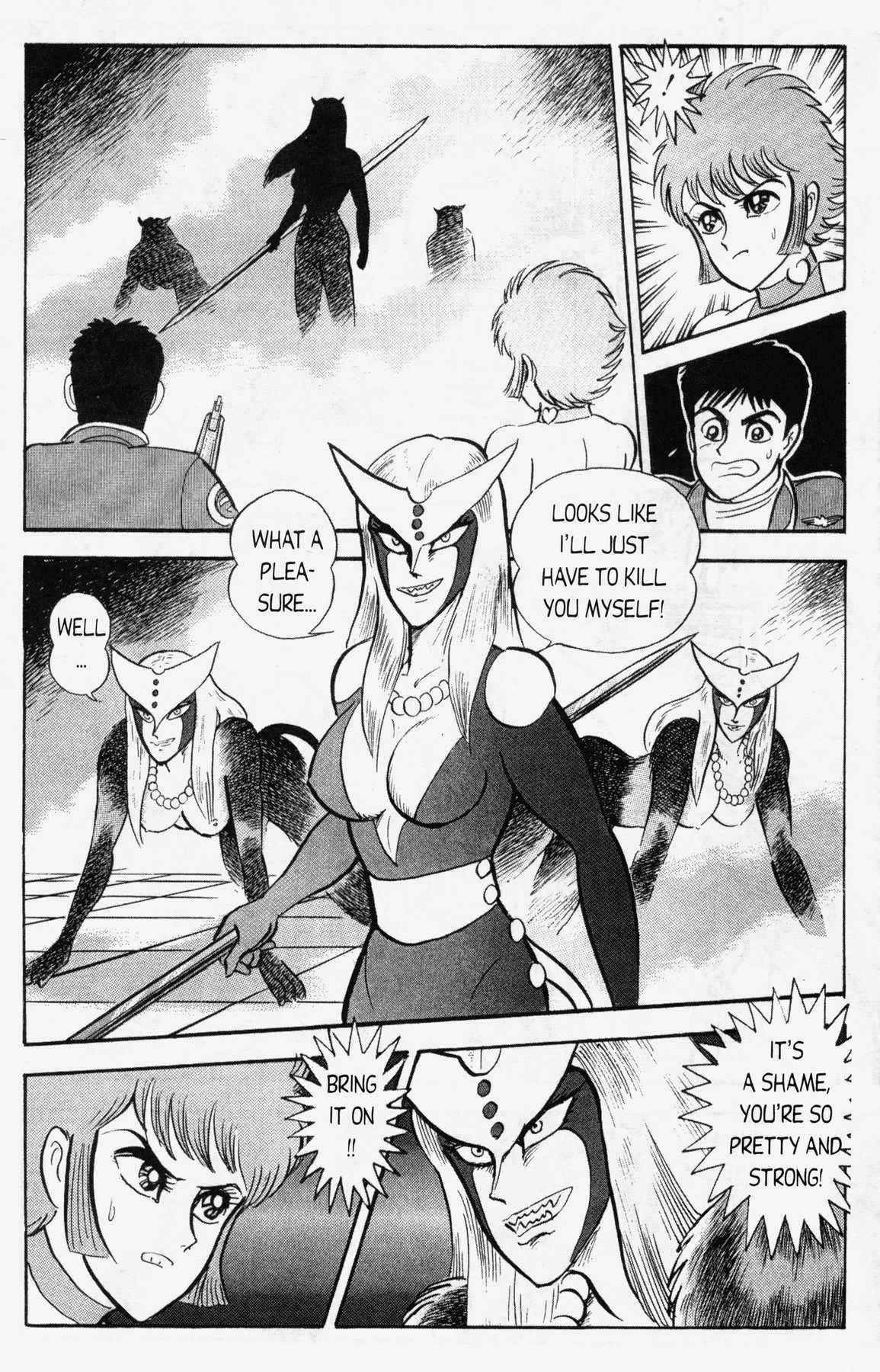 Cutey Honey '90 Chapter 12 page 19 - Chapter 12: Chapter 09: Vs. Sister Jill IV (Part B) / Chapter 10: The...